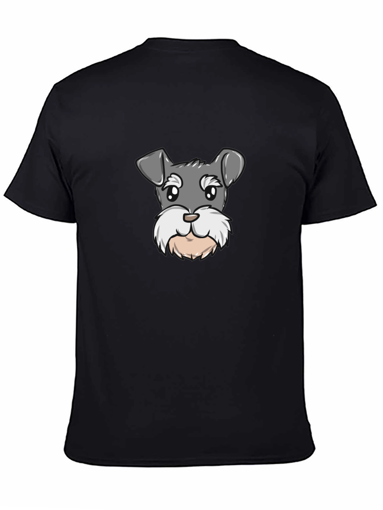 Cute Schnauzer Dog Graphic T-Shirt