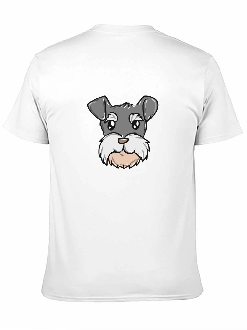 Cute Schnauzer Dog Graphic T-Shirt