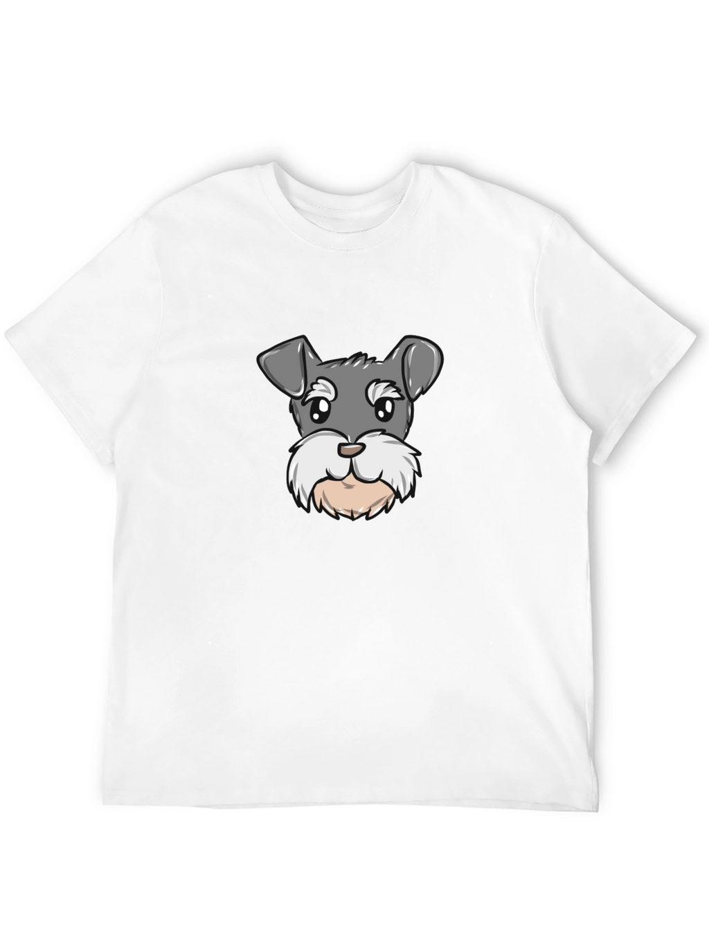 Cute Schnauzer Dog Graphic T-Shirt