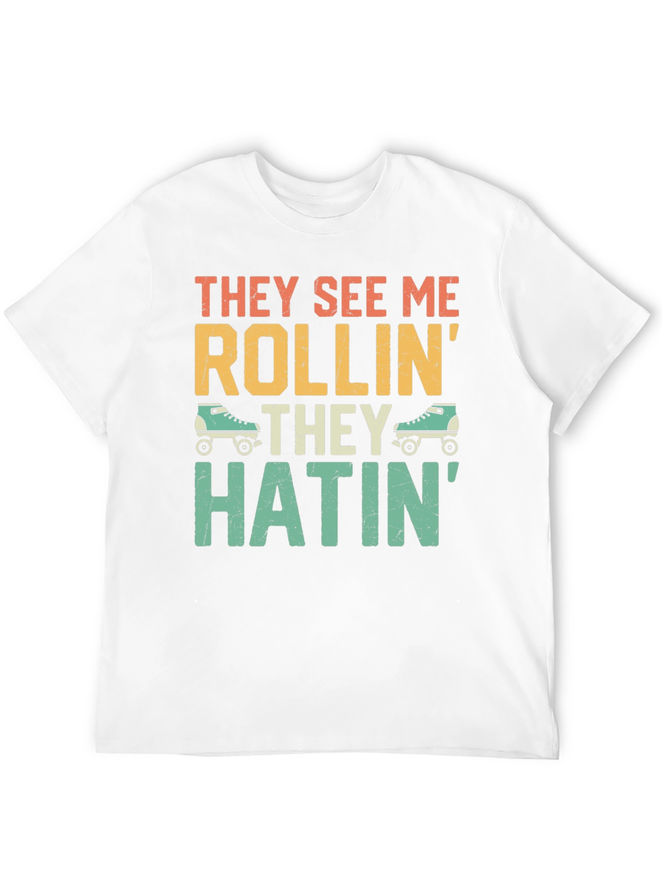 They See Me Rollin Funny Graphic T-Shirt