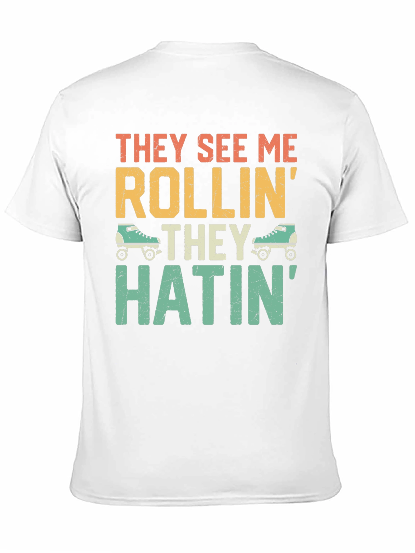 They See Me Rollin Funny Graphic T-Shirt
