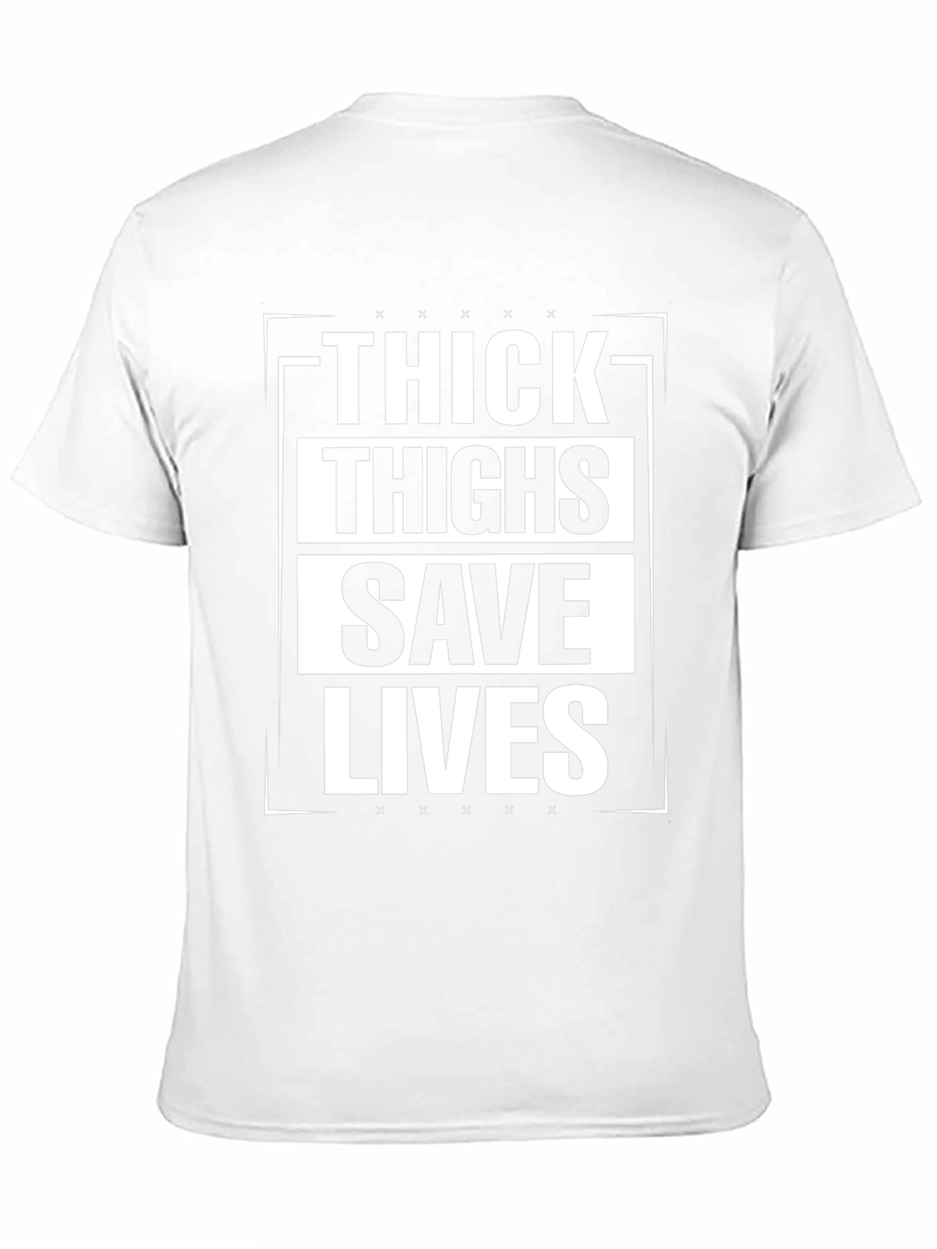 Thick Thighs Save Lives Graphic Tee - Black