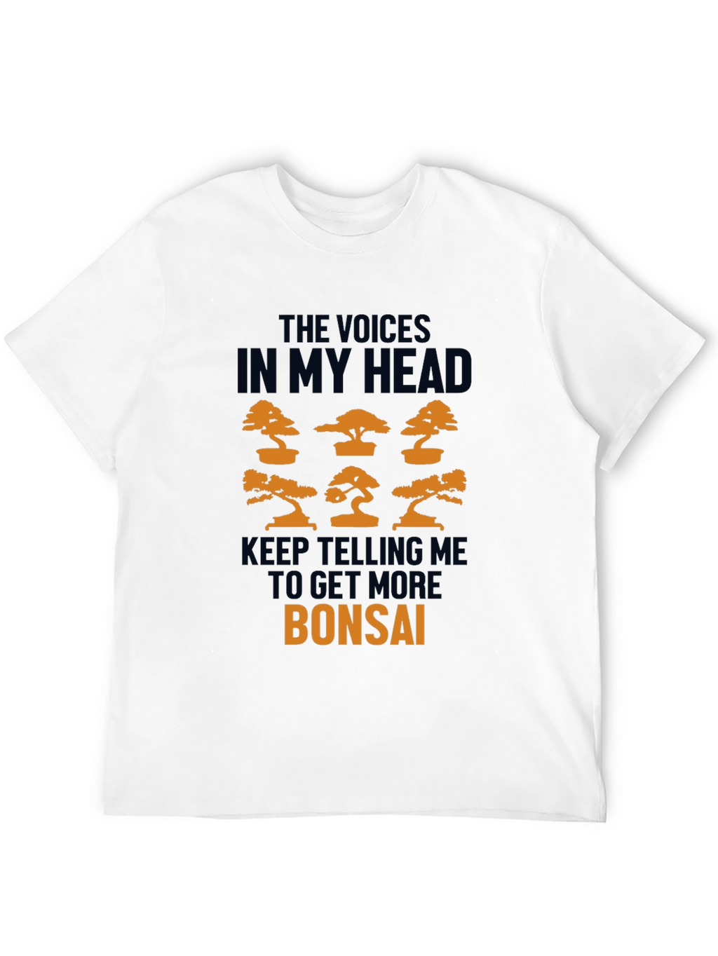 Bonsai Lover T-Shirt - Voices in My Head Design