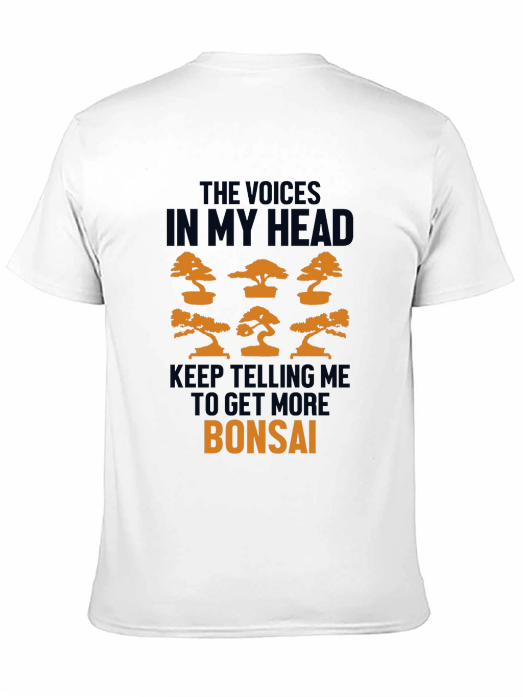 Bonsai Lover T-Shirt - Voices in My Head Design