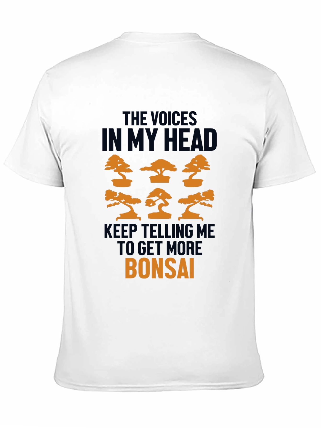 Bonsai Lover T-Shirt - Voices in My Head Design