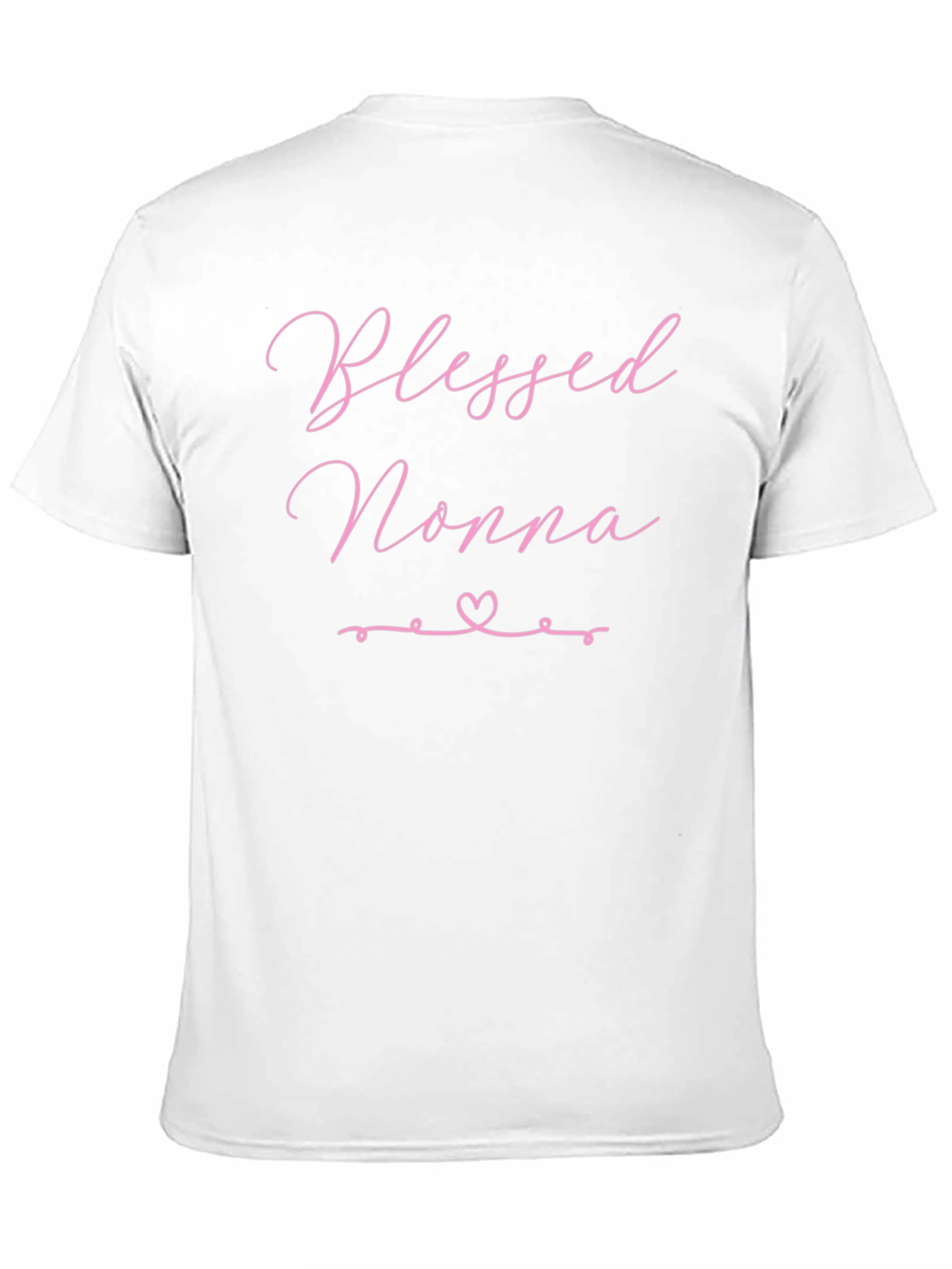 Blessed Nonna Graphic T-Shirt - Black