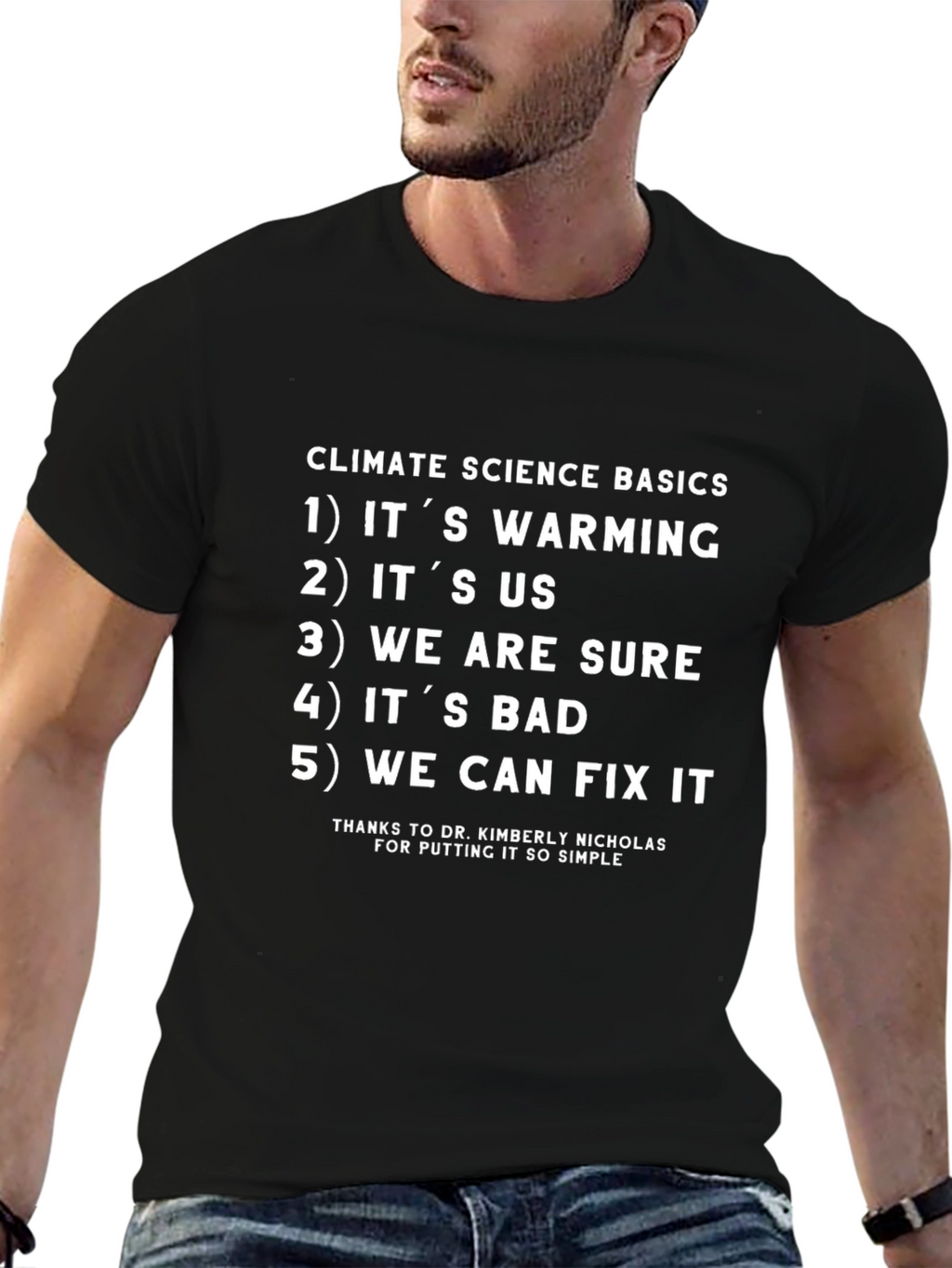 Climate Science Basics Graphic T-Shirt