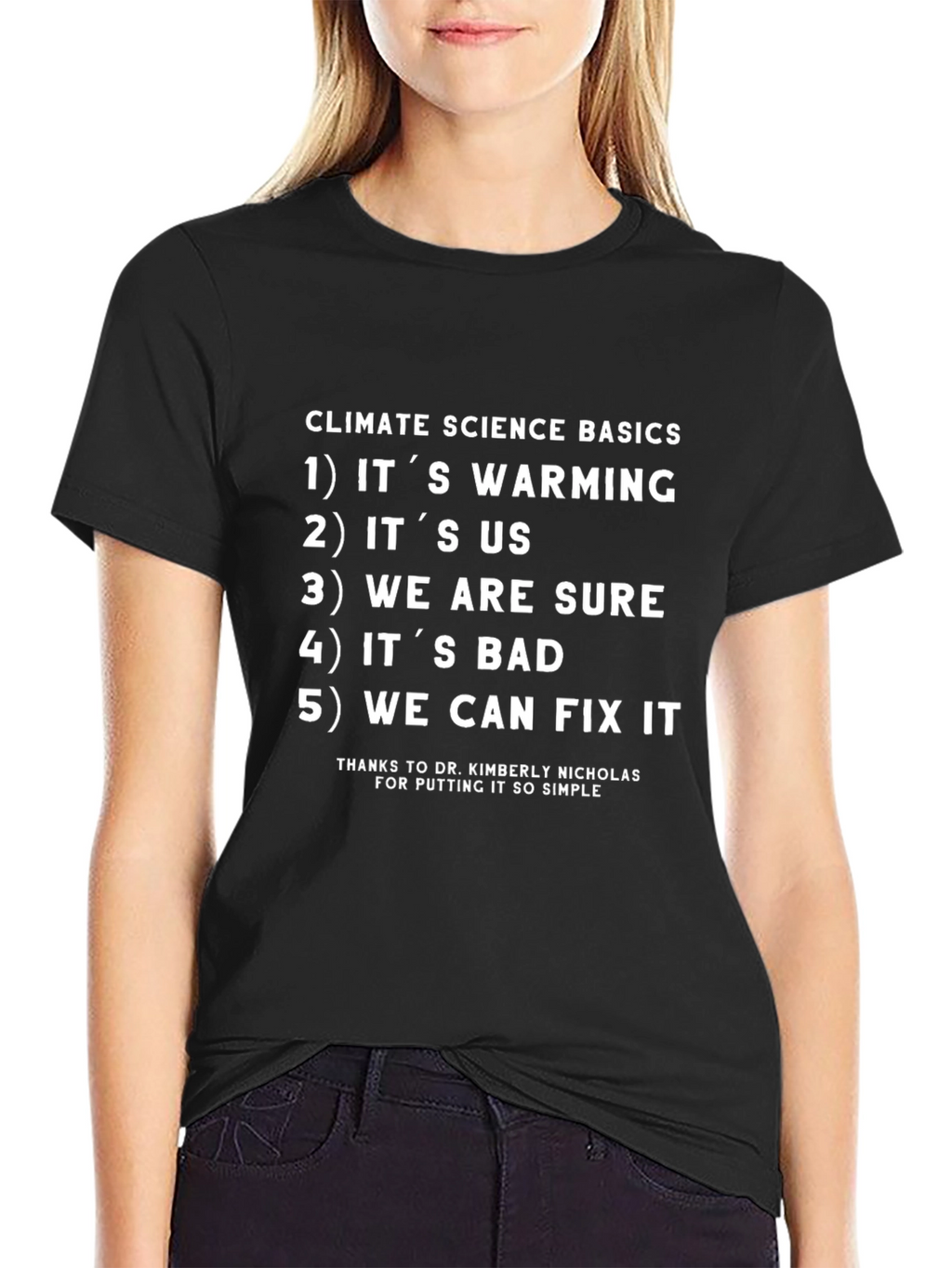 Climate Science Basics Graphic T-Shirt