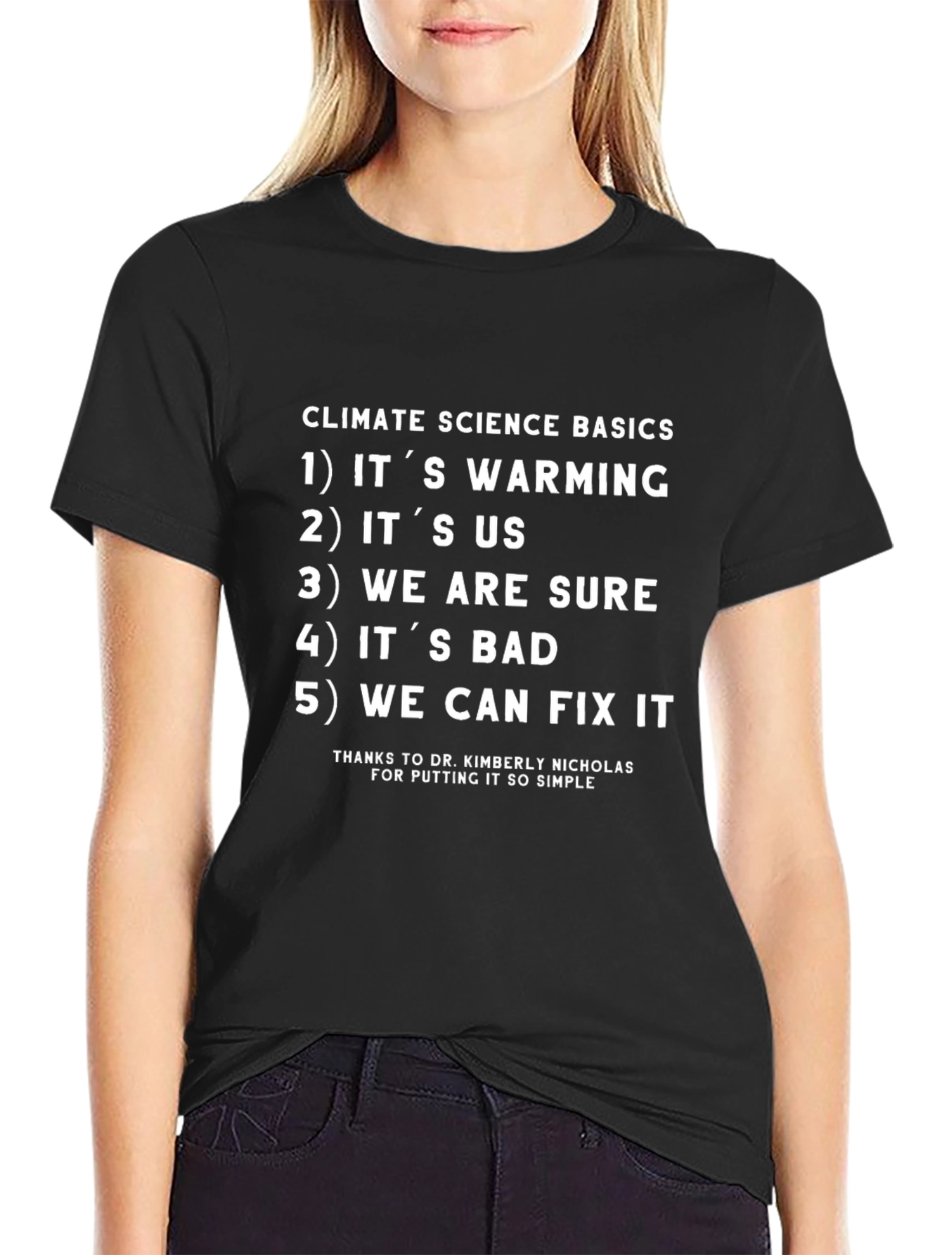 Climate Science Basics Graphic T-Shirt