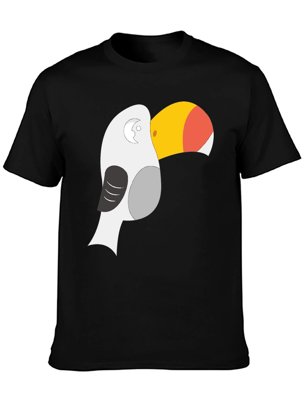 Toucan Graphic T-Shirt - Unique Bird Design