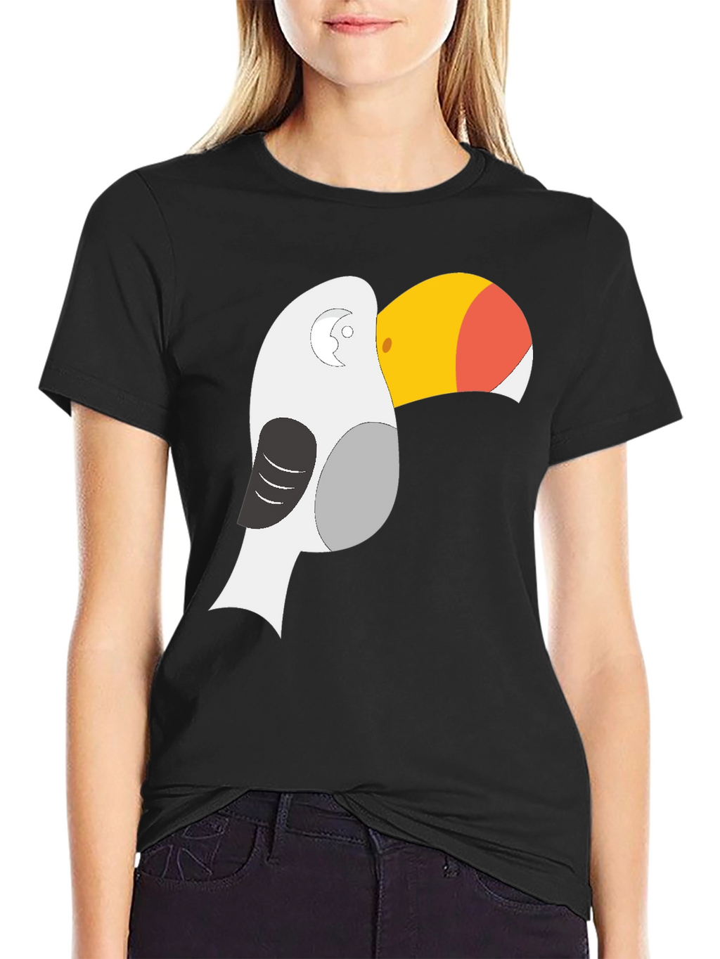 Toucan Graphic T-Shirt - Unique Bird Design