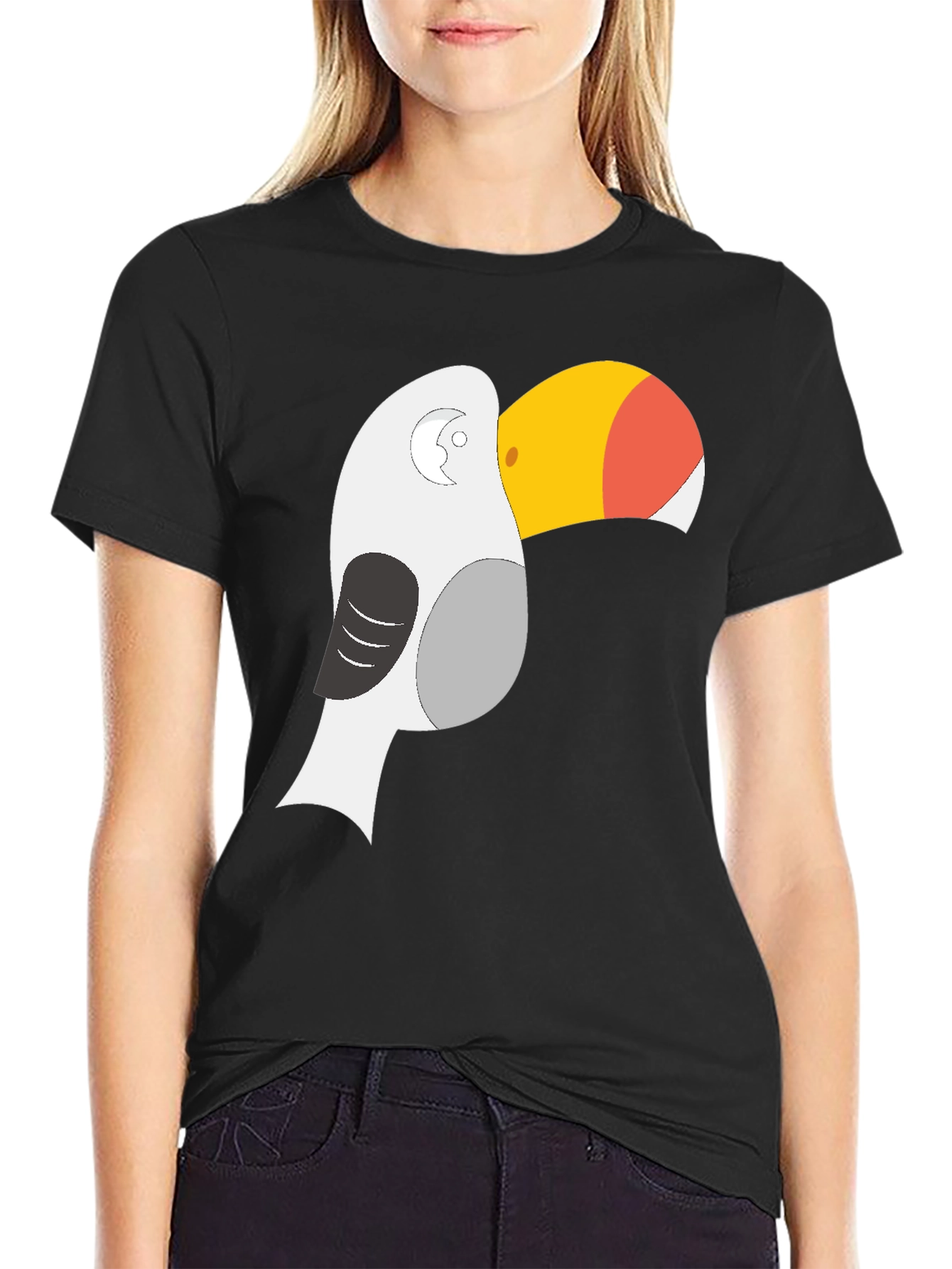 Toucan Graphic T-Shirt - Unique Bird Design