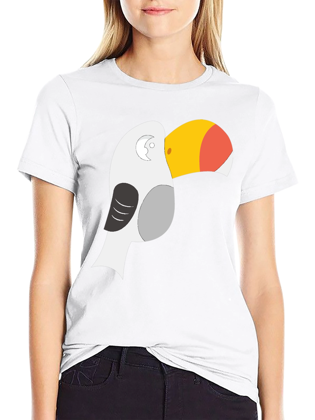 Toucan Graphic T-Shirt - Unique Bird Design