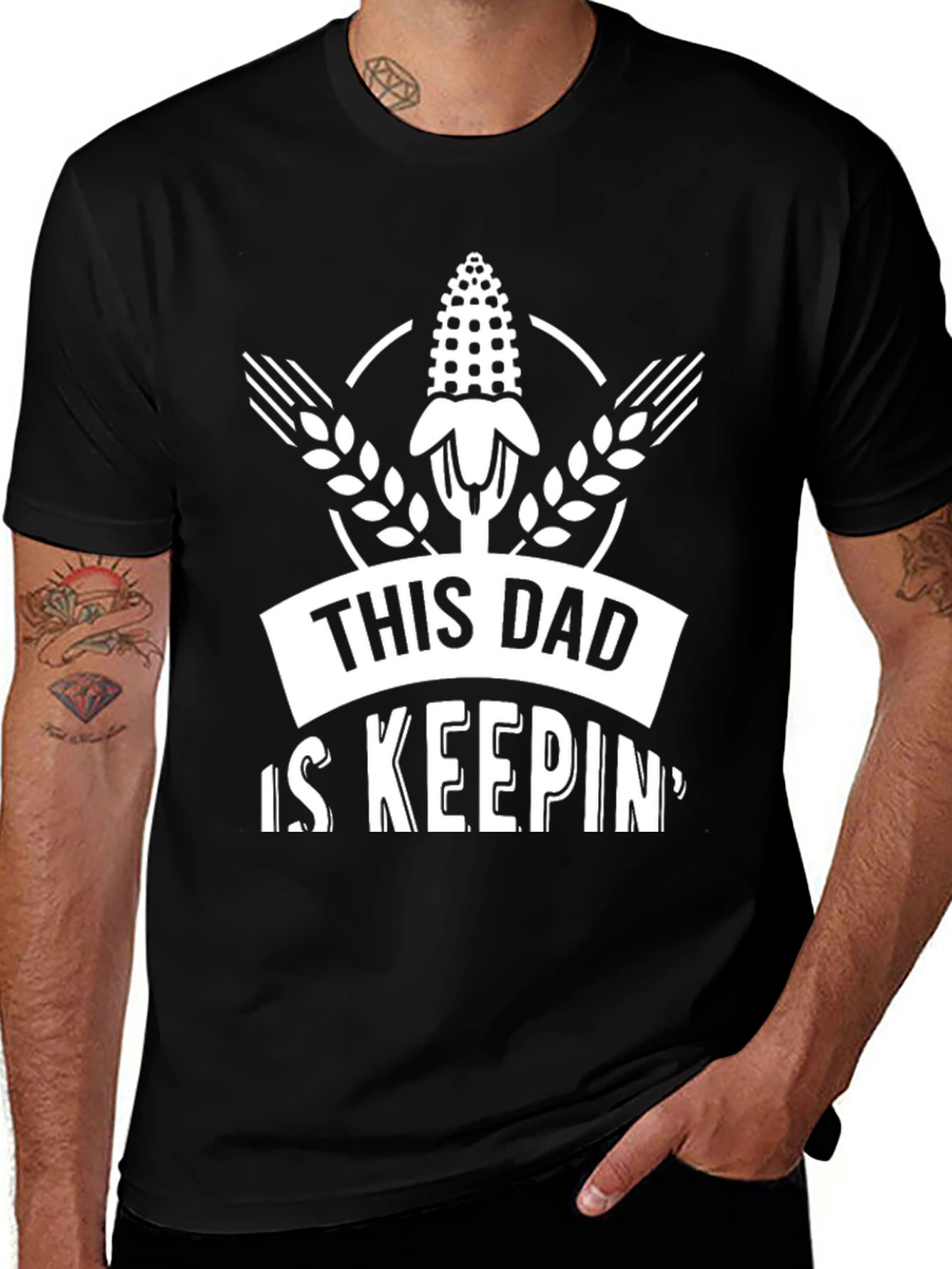 This Dad Is Keeping Corn Pun T-Shirt