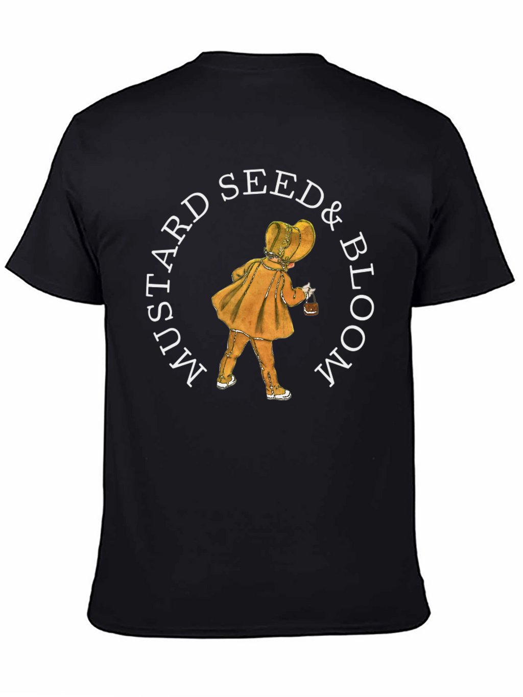 Mustard Seed & Bloom T-Shirt - Unique Graphic Tee