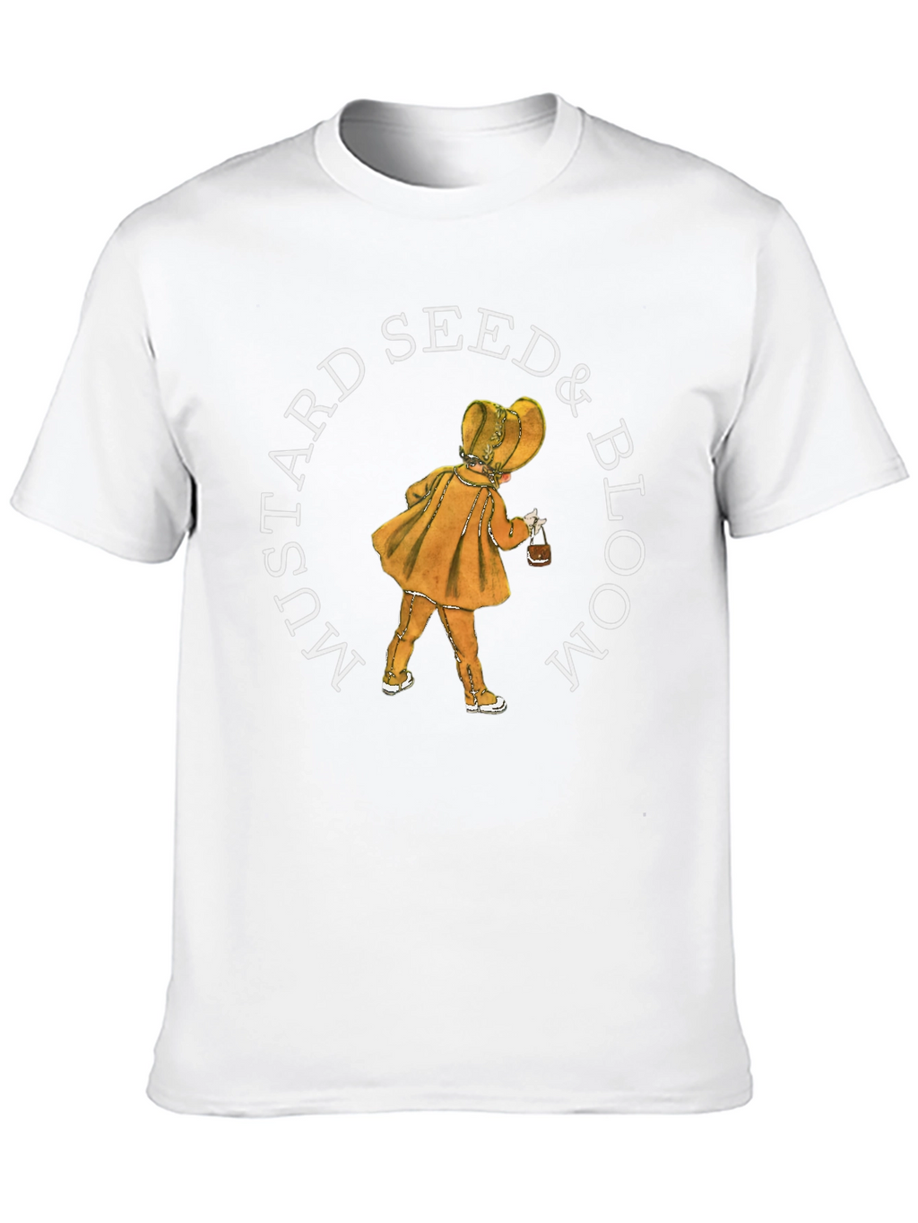 Mustard Seed & Bloom T-Shirt - Unique Graphic Tee