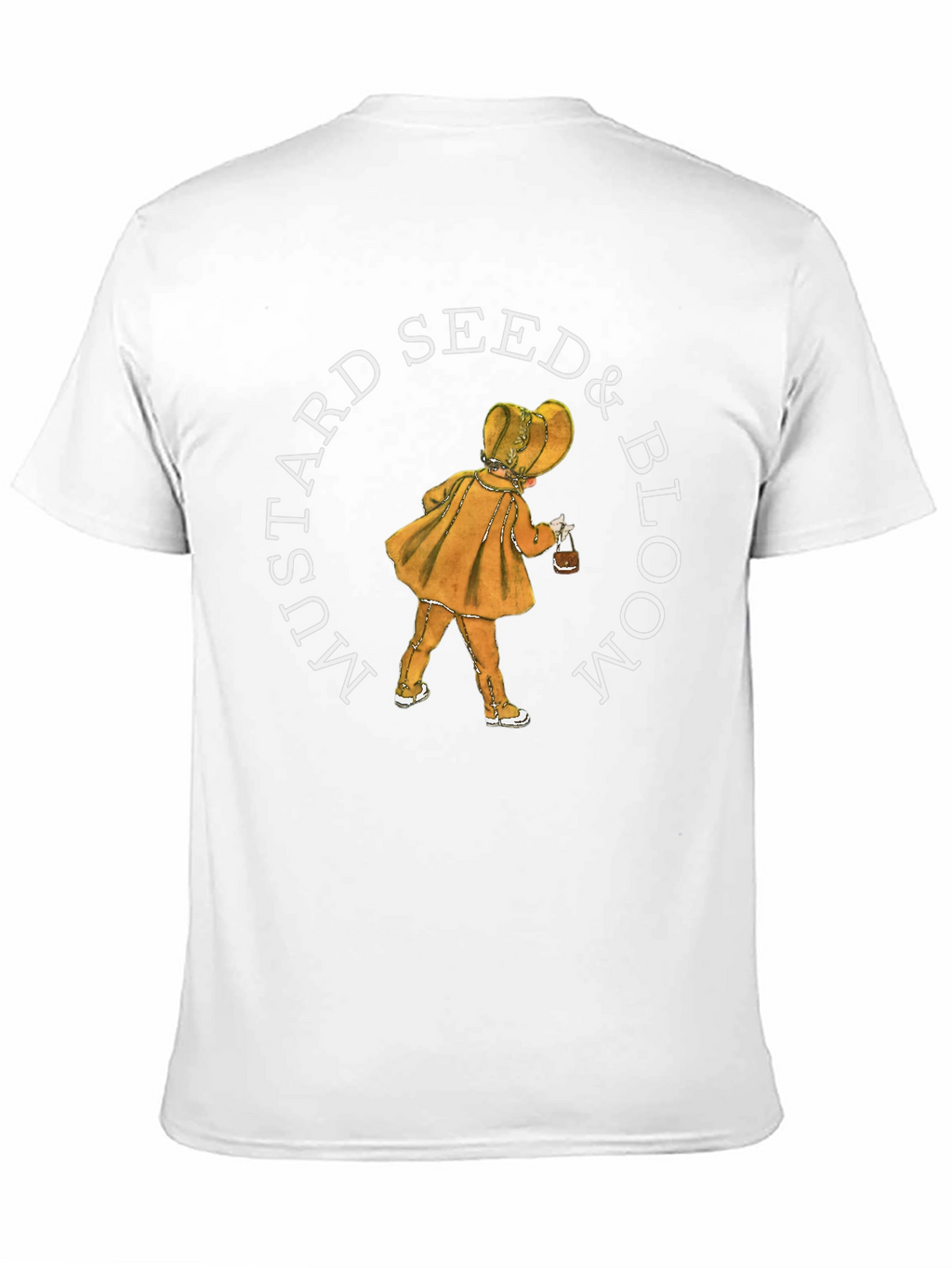 Mustard Seed & Bloom T-Shirt - Unique Graphic Tee