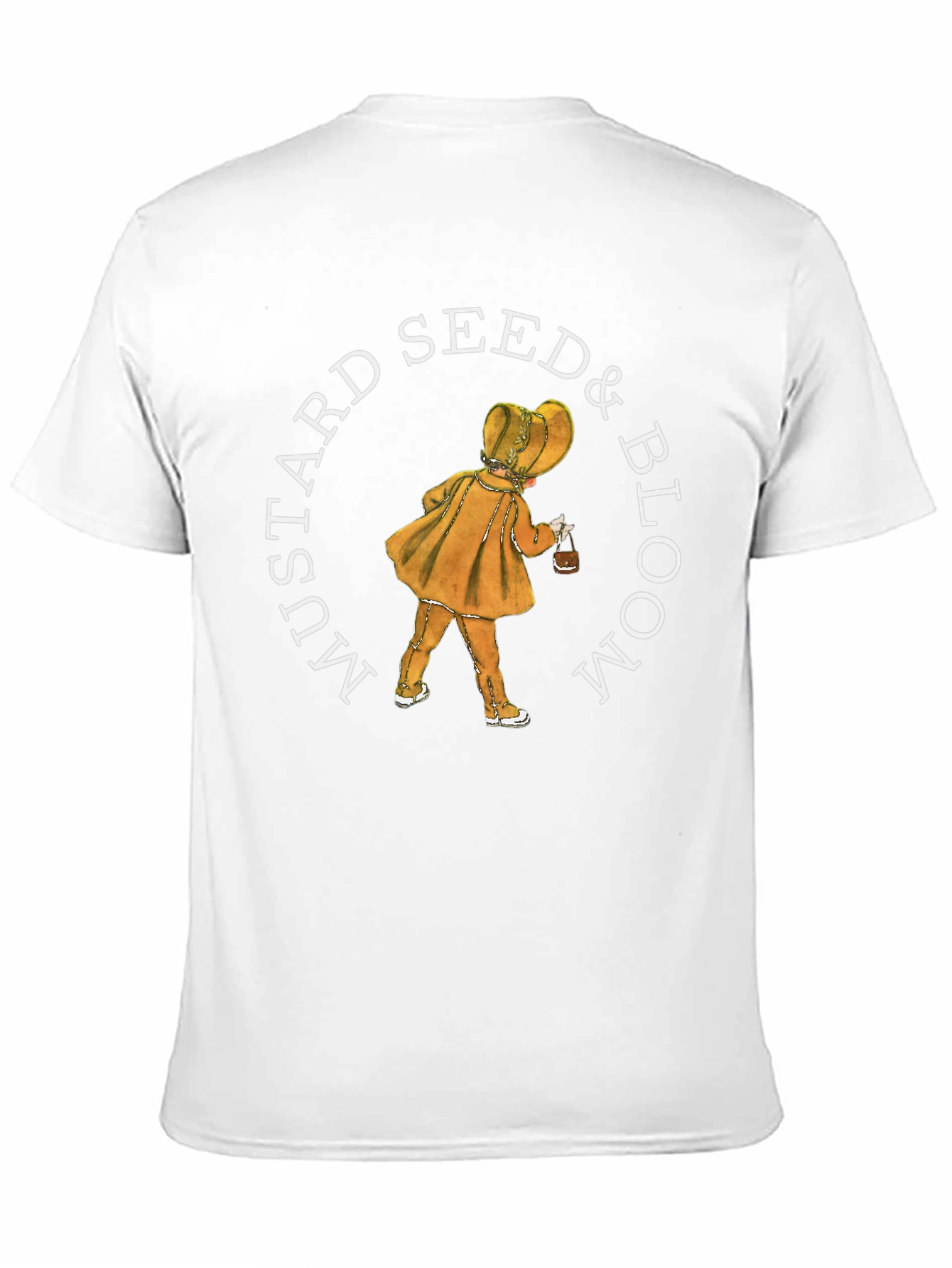 Mustard Seed & Bloom T-Shirt - Unique Graphic Tee