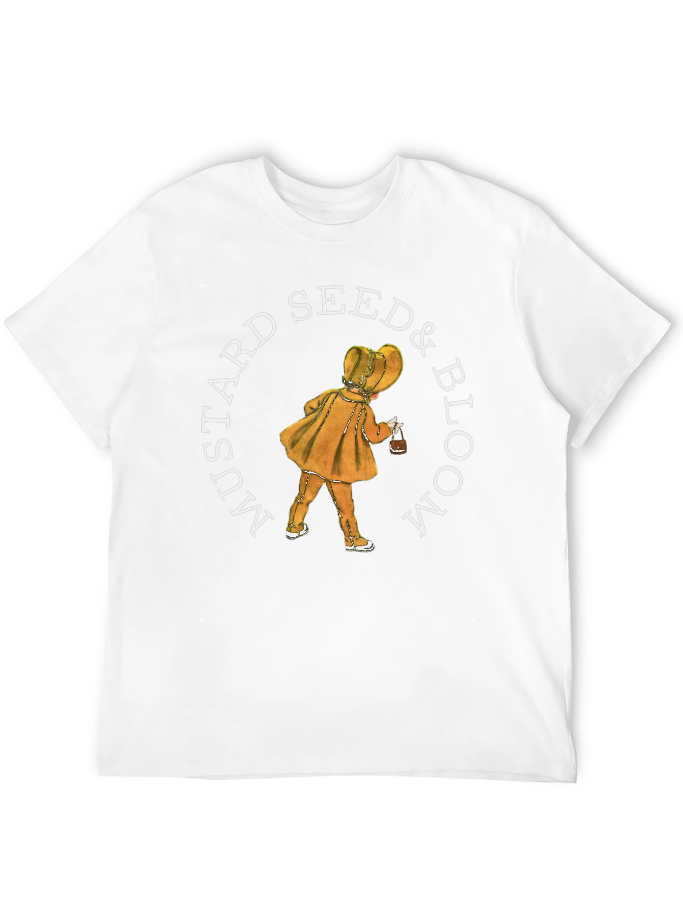 Mustard Seed & Bloom T-Shirt - Unique Graphic Tee