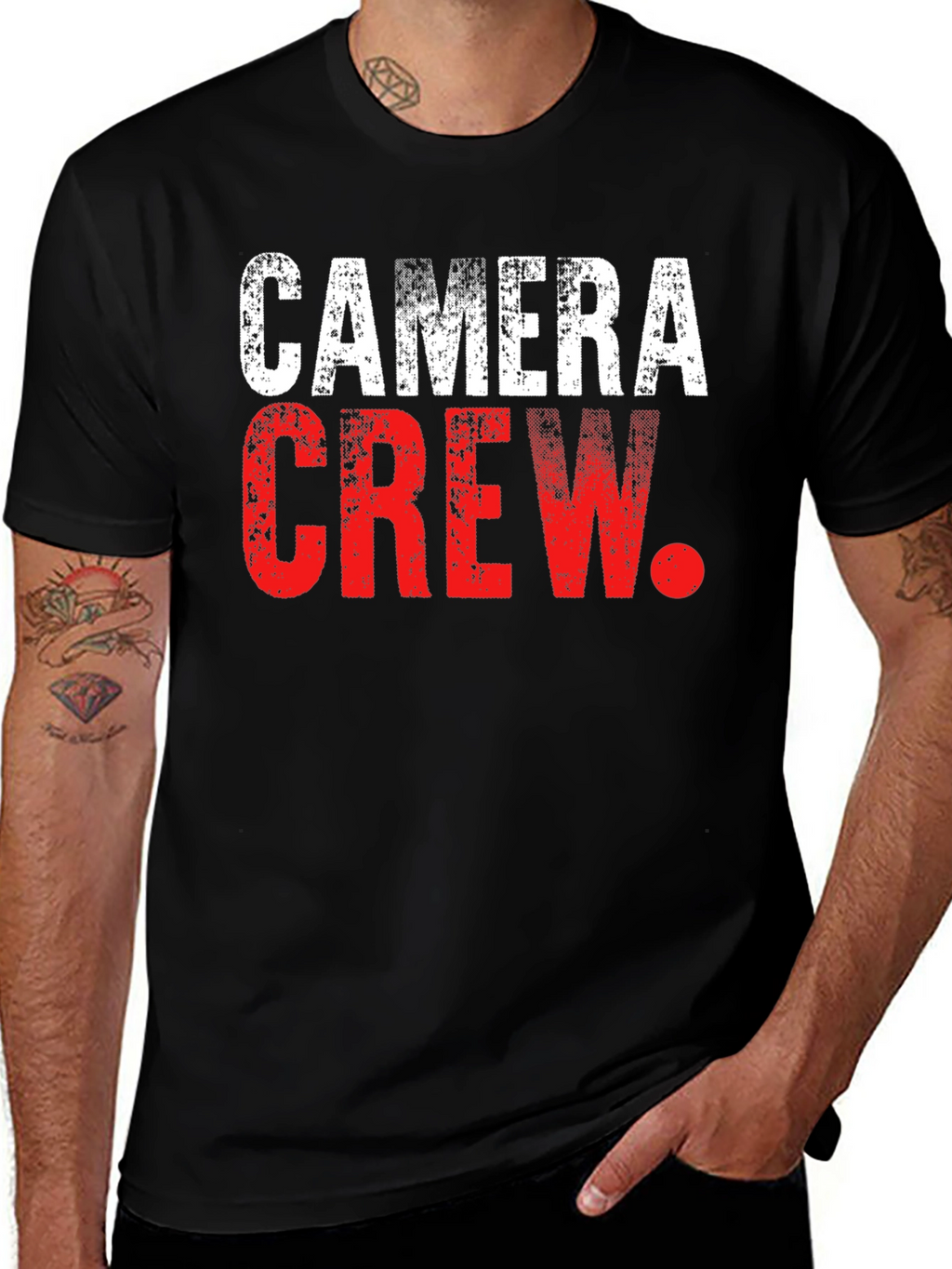 Camera Crew Graphic T-Shirt