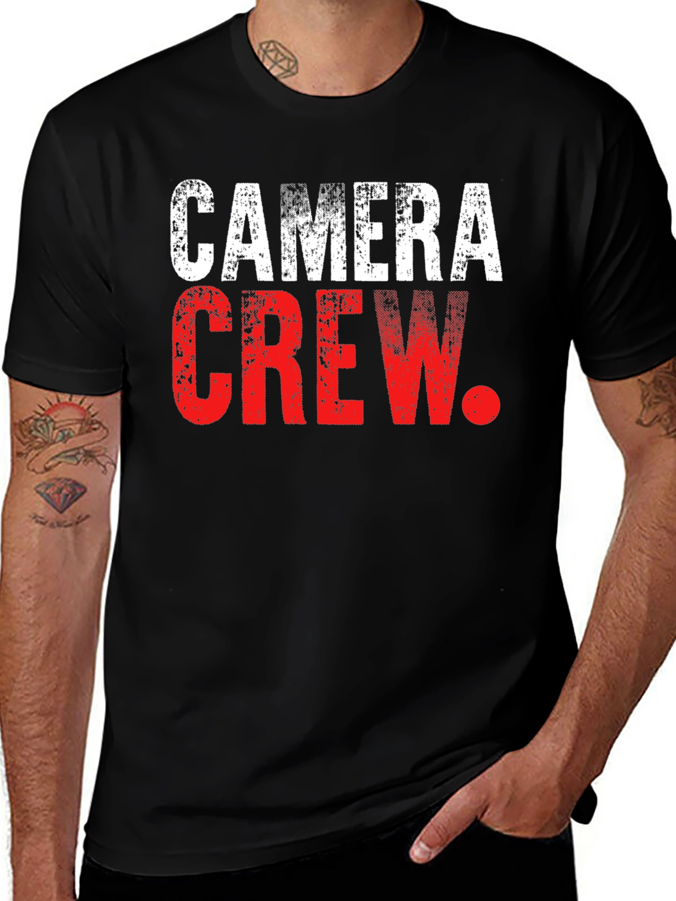 Camera Crew Graphic T-Shirt