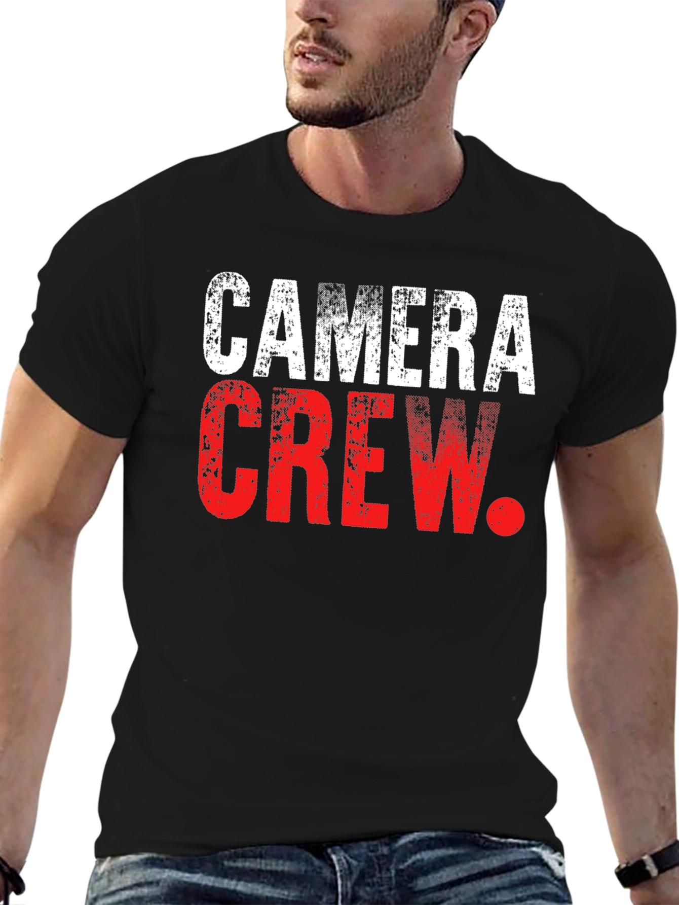 Camera Crew Graphic T-Shirt