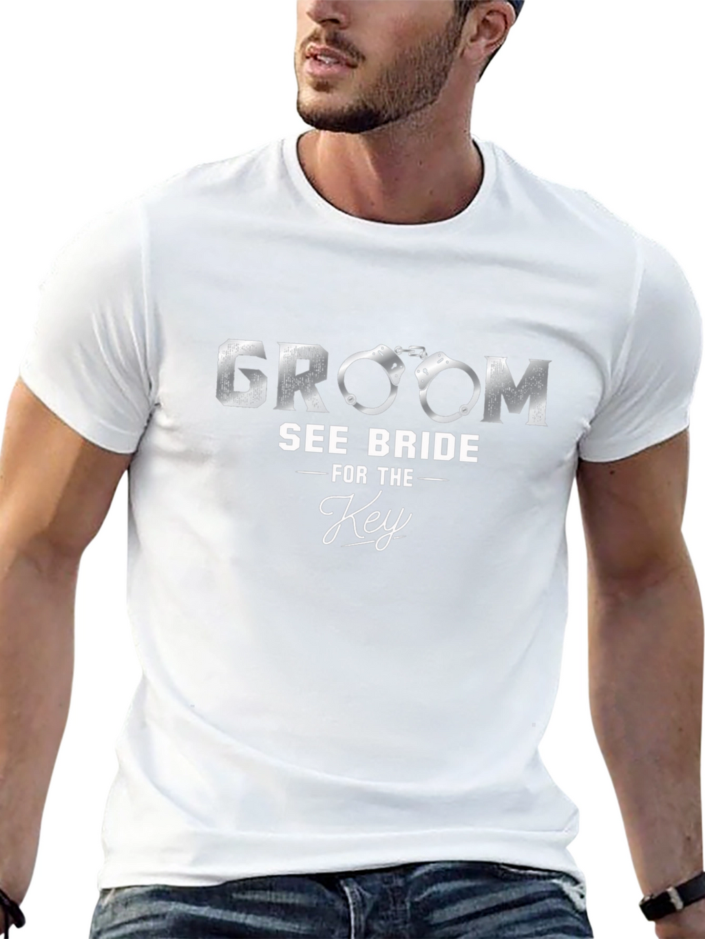 Groom See Bride for The Key T-Shirt