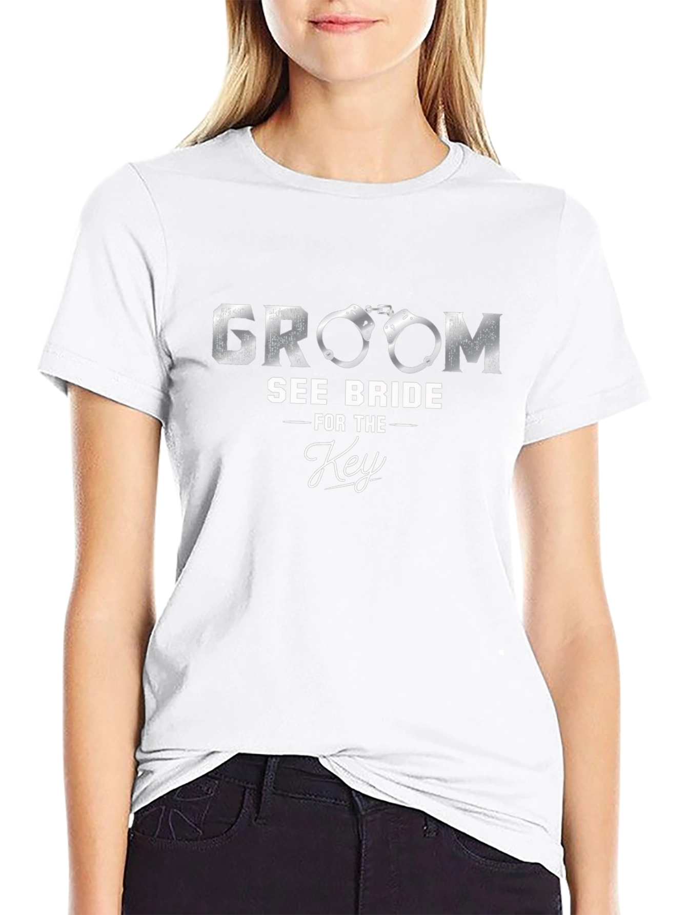 Groom See Bride for The Key T-Shirt