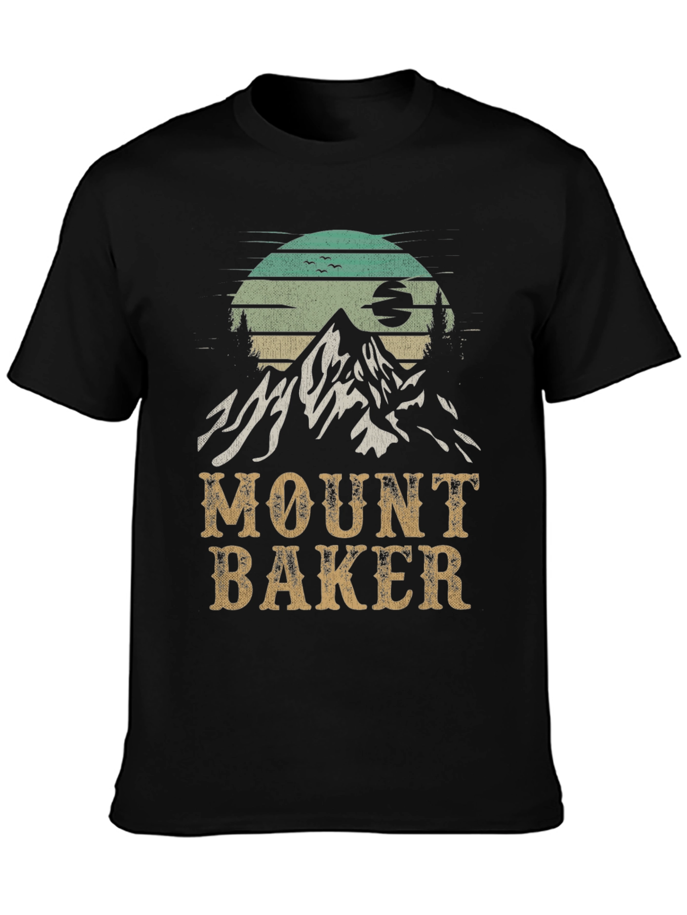 Mount Baker Retro Graphic T-Shirt