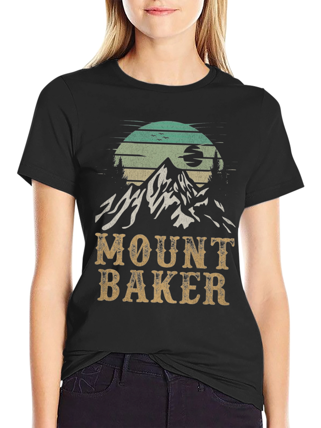 Mount Baker Retro Graphic T-Shirt