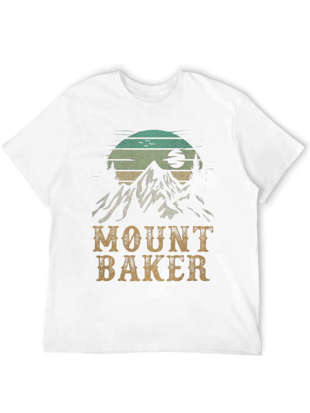 Mount Baker Retro Graphic T-Shirt