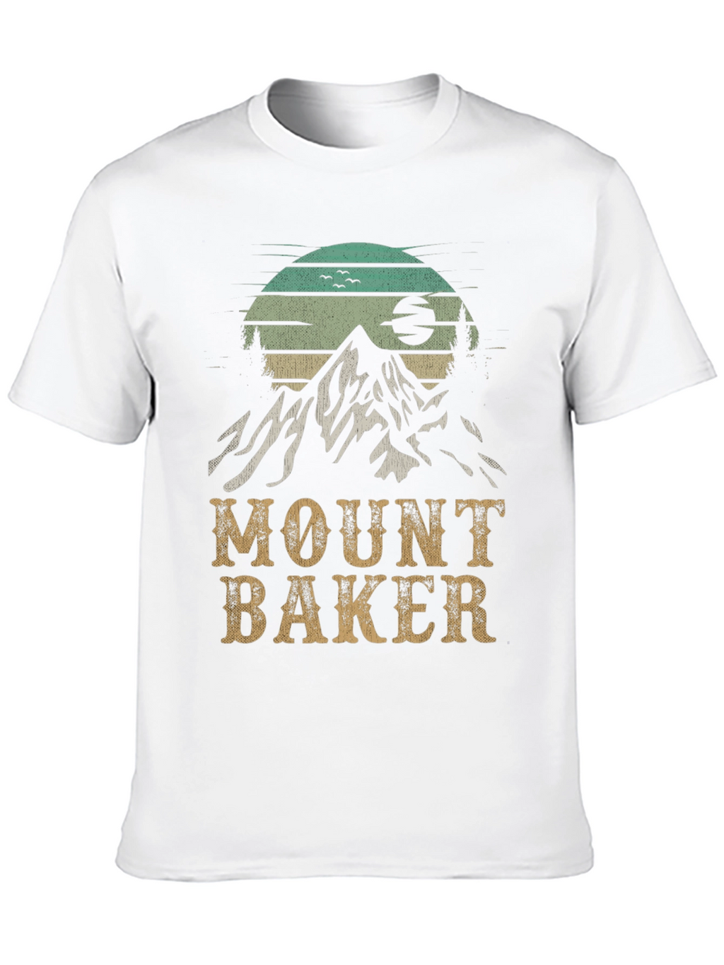 Mount Baker Retro Graphic T-Shirt