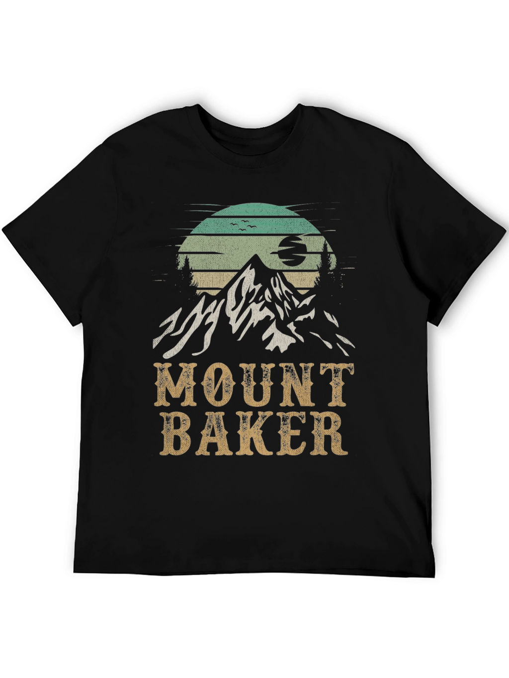Mount Baker Retro Graphic T-Shirt