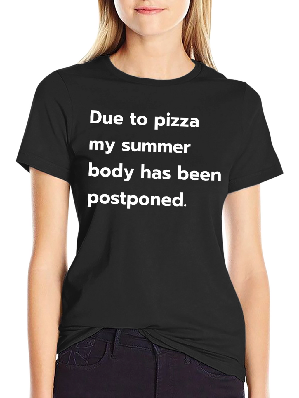 Pizza Summer Body Postponed Tee
