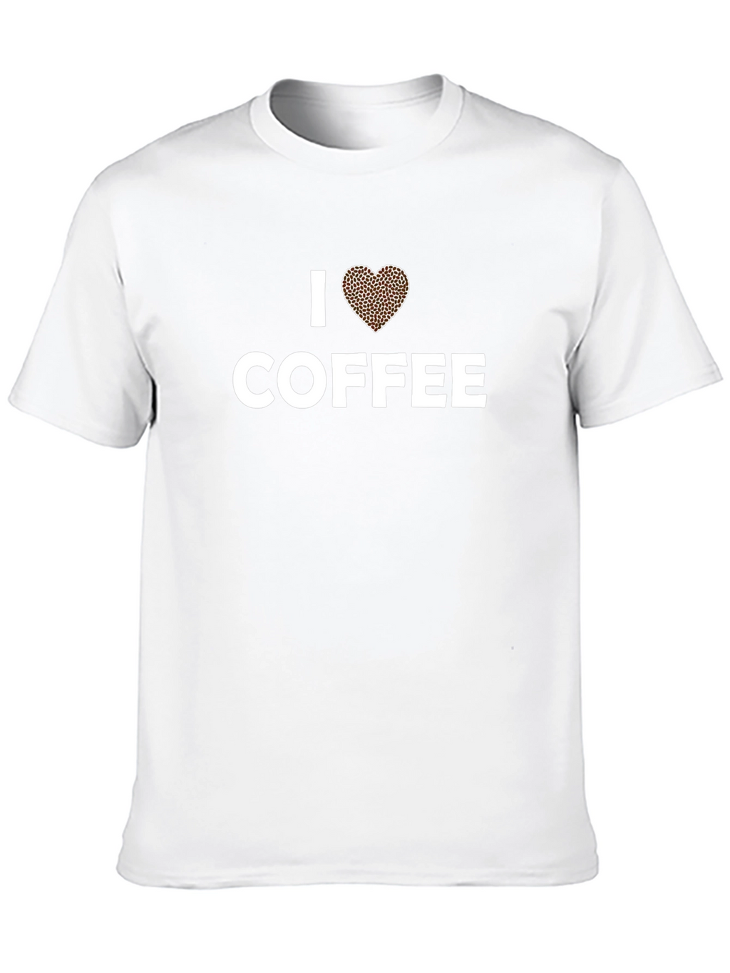 I Love Coffee T-Shirt - Unisex Black Tee