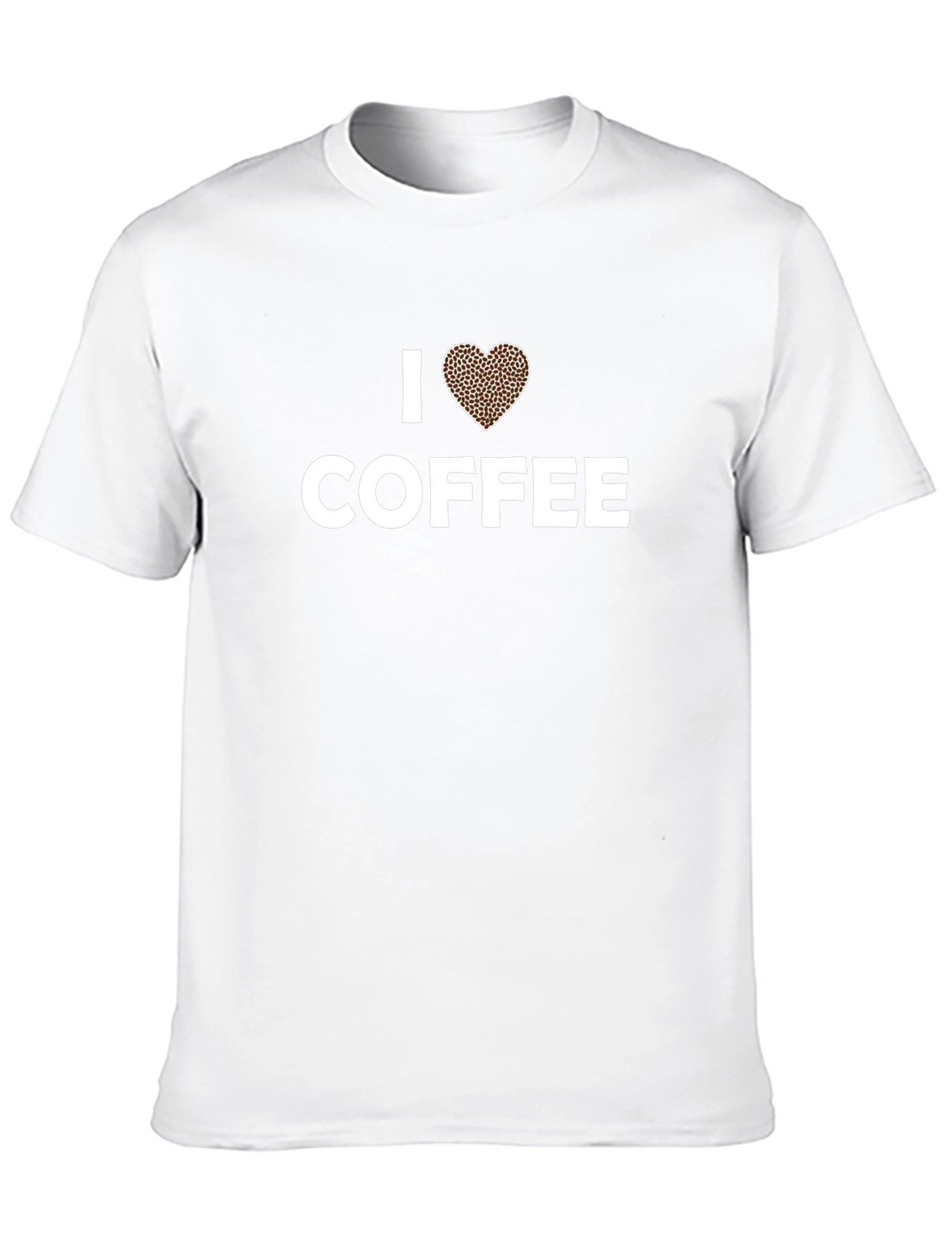 I Love Coffee T-Shirt - Unisex Black Tee