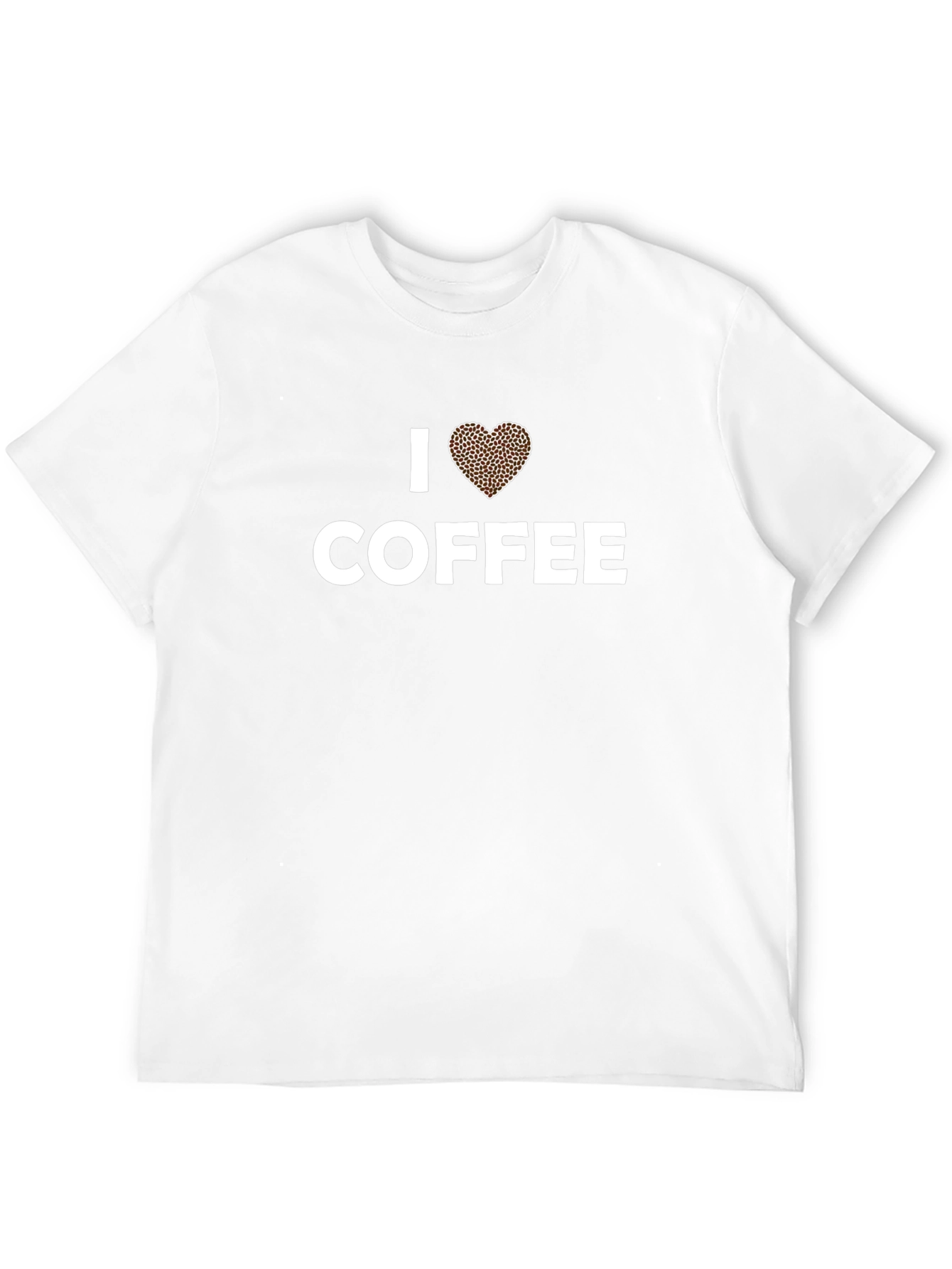I Love Coffee T-Shirt - Unisex Black Tee