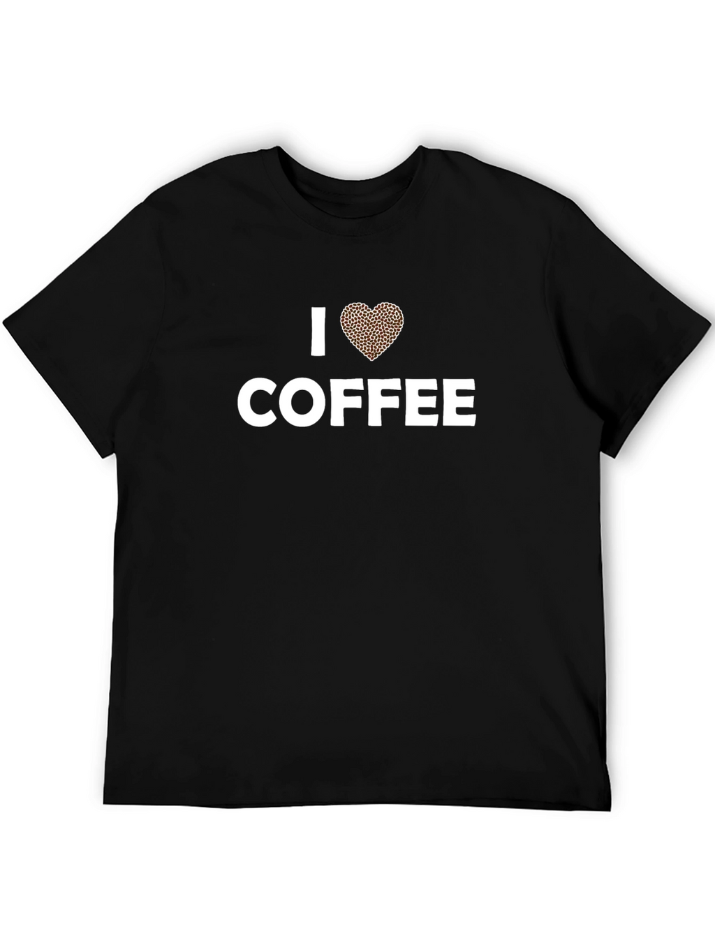 I Love Coffee T-Shirt - Unisex Black Tee