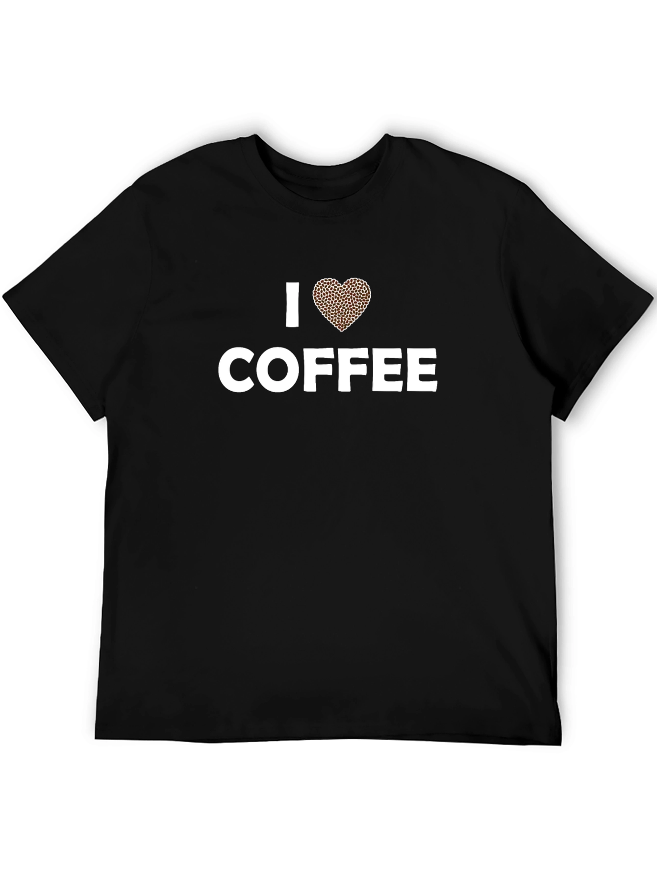 I Love Coffee T-Shirt - Unisex Black Tee