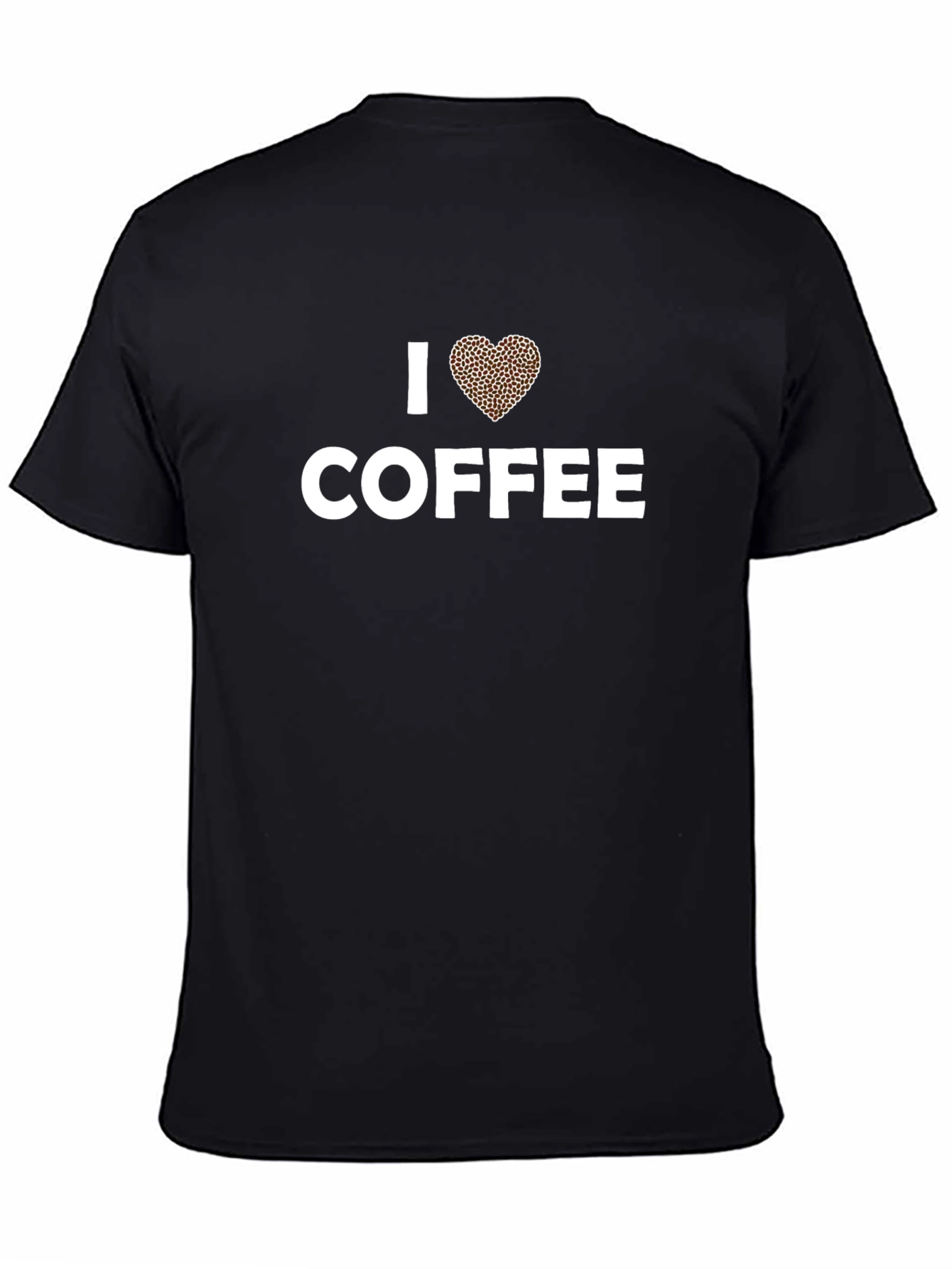 I Love Coffee T-Shirt - Unisex Black Tee