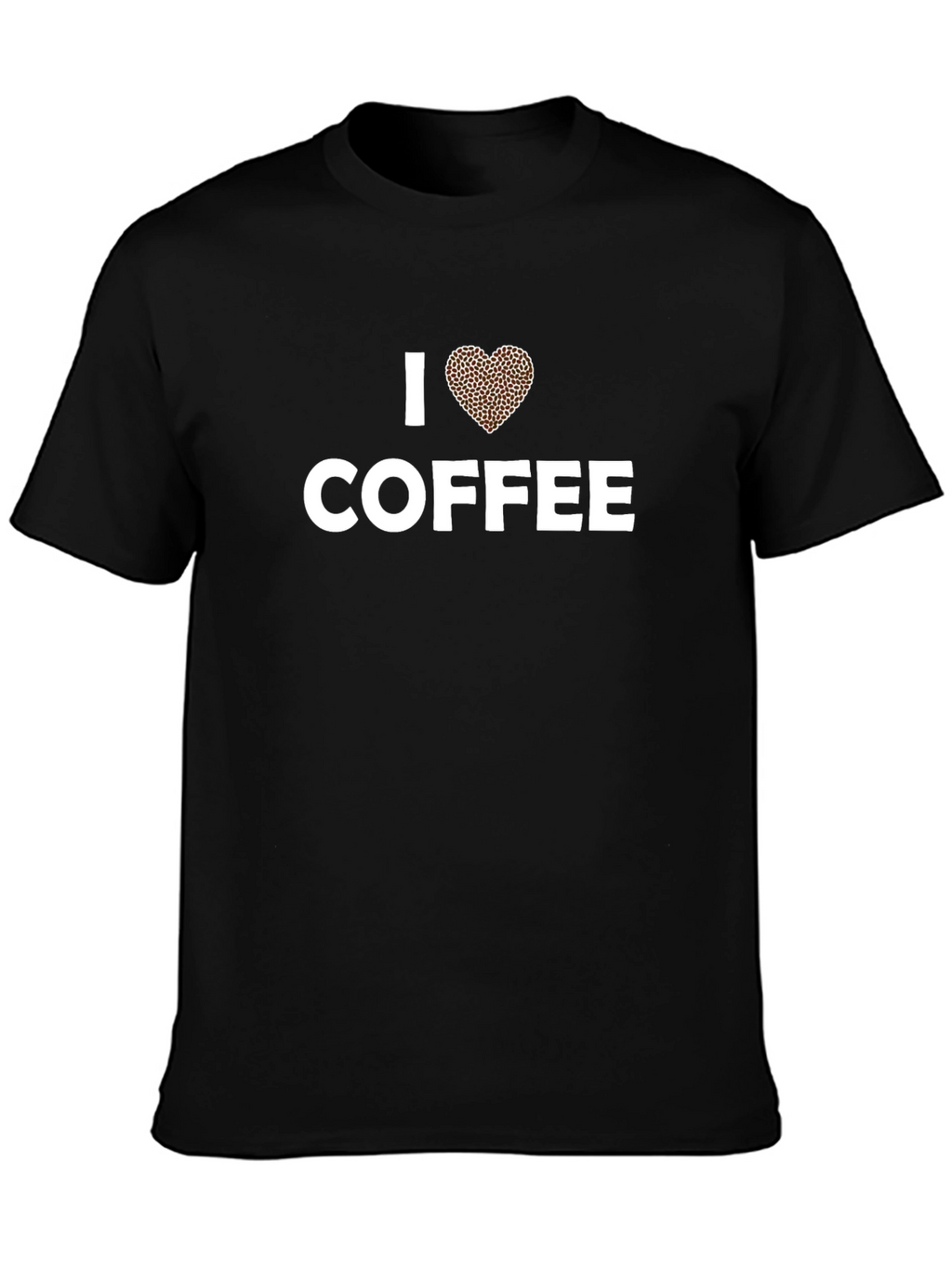 I Love Coffee T-Shirt - Unisex Black Tee