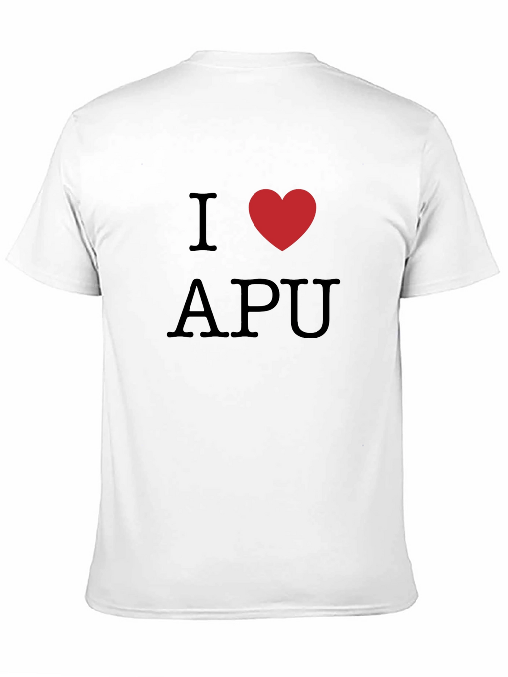 I Love APU Black T-Shirt