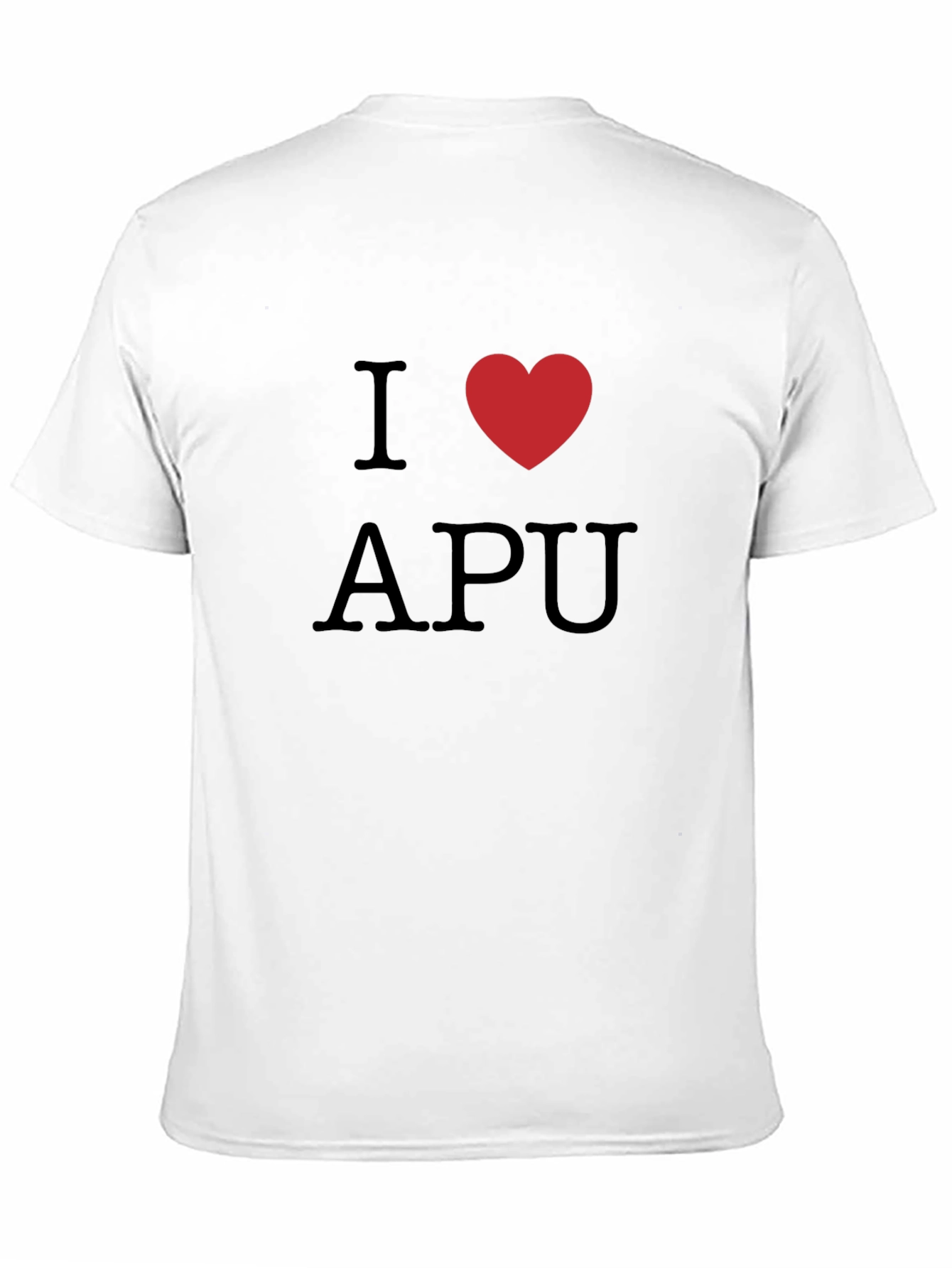 I Love APU Black T-Shirt