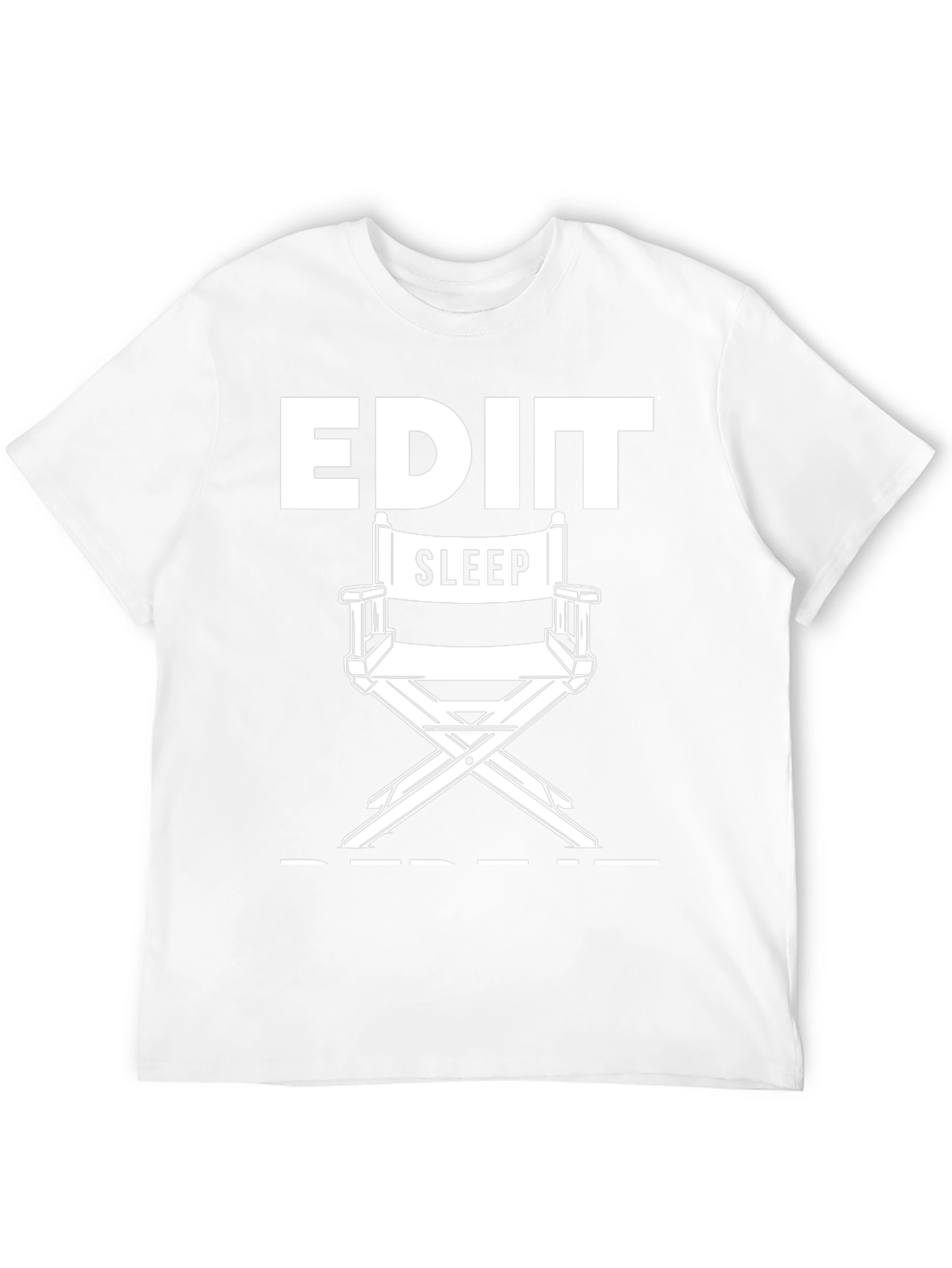 Edit Sleep Repeat Black Graphic T-Shirt