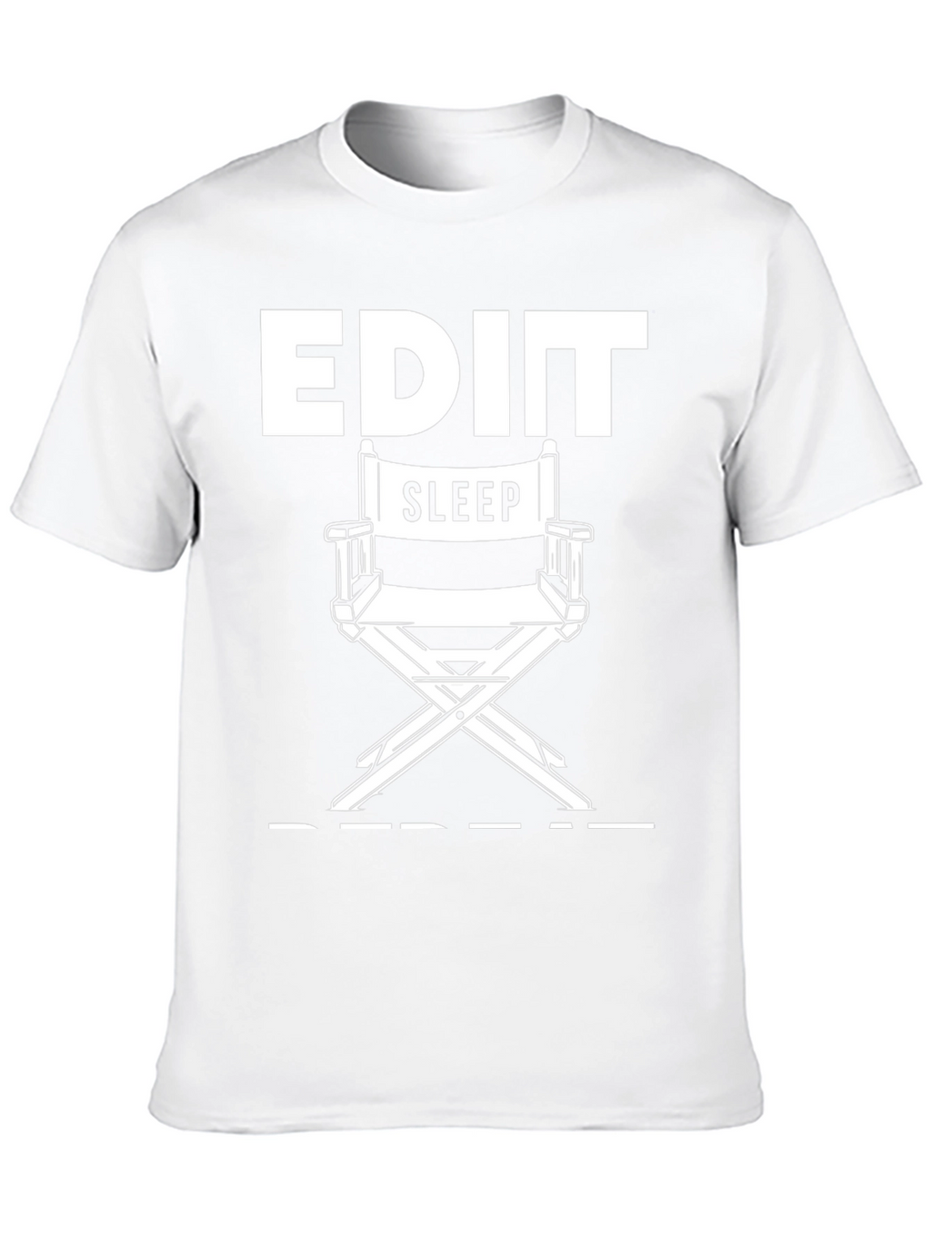 Edit Sleep Repeat Black Graphic T-Shirt