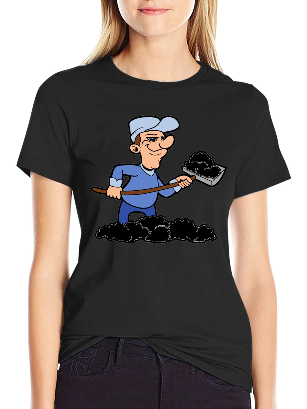 Coal Miner Graphic T-Shirt
