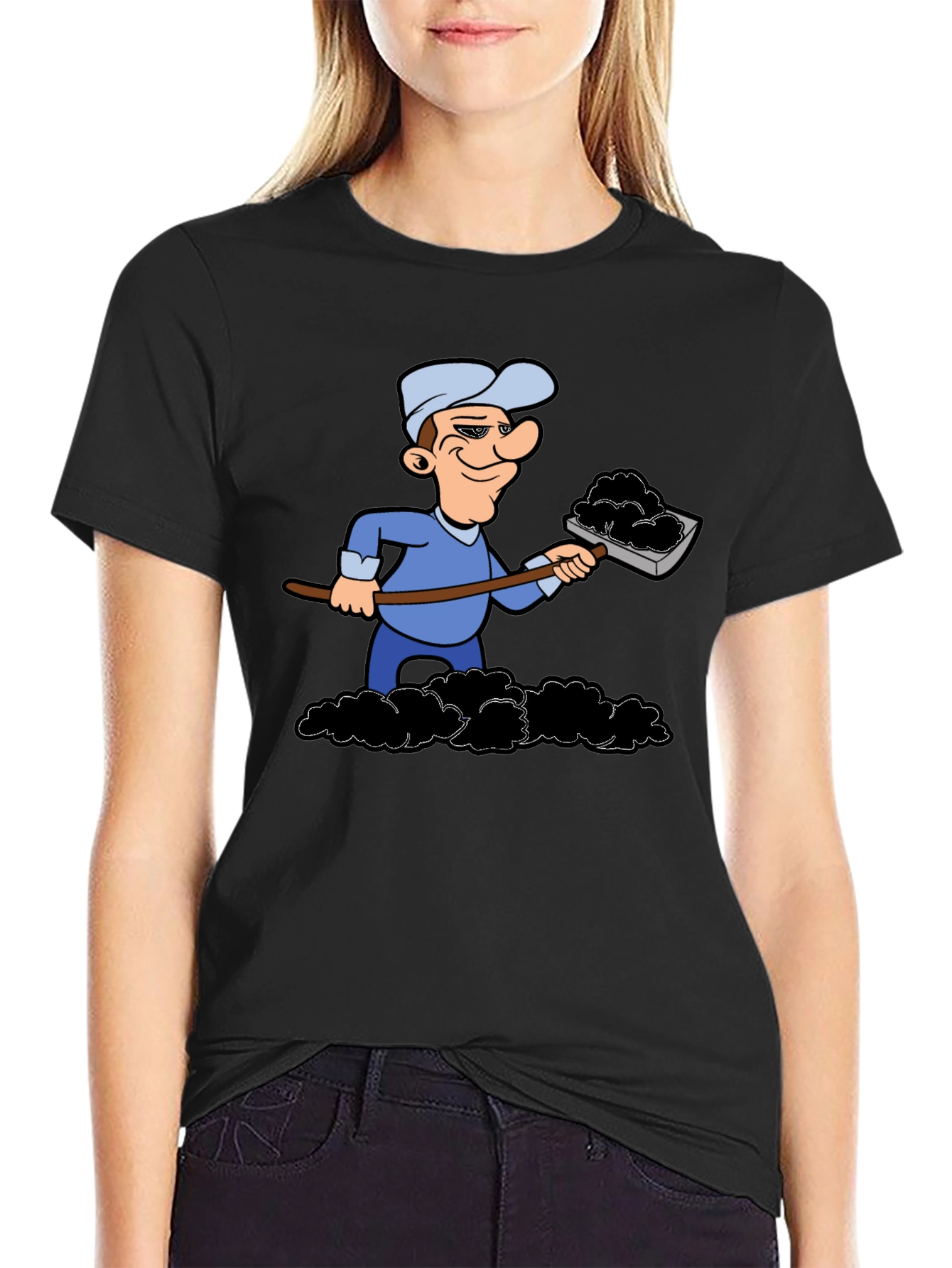 Coal Miner Graphic T-Shirt