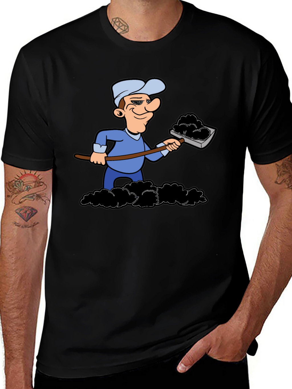 Coal Miner Graphic T-Shirt