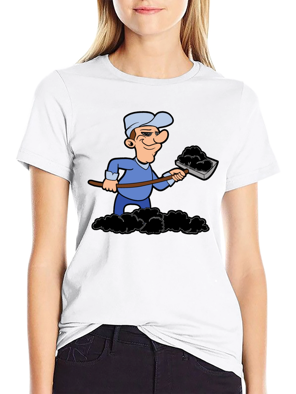 Coal Miner Graphic T-Shirt