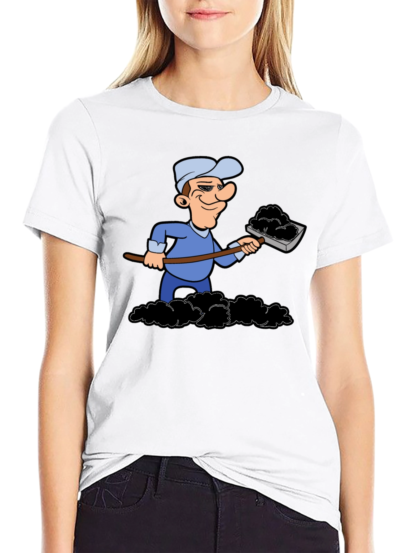 Coal Miner Graphic T-Shirt